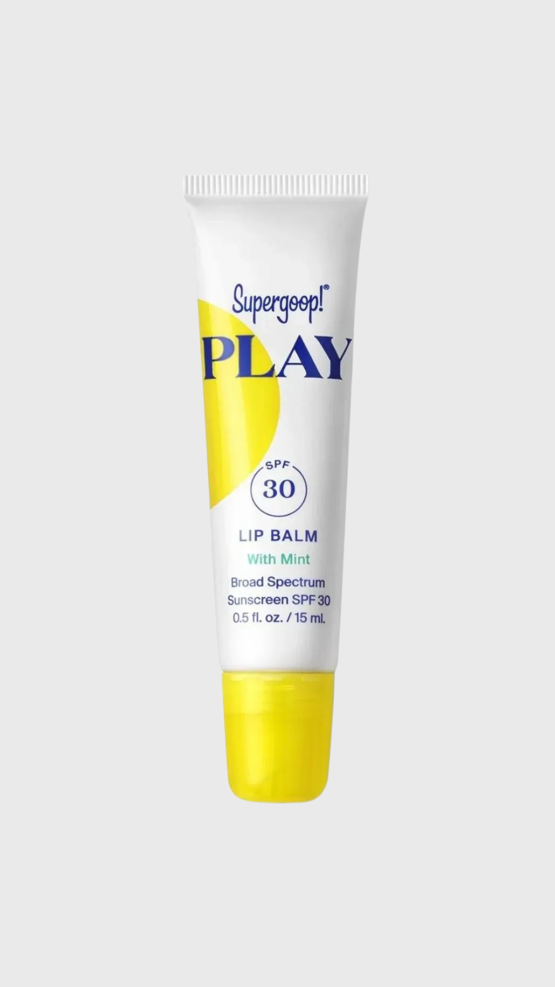 Supergoop Play Lip Balm in Mint 0.5oz