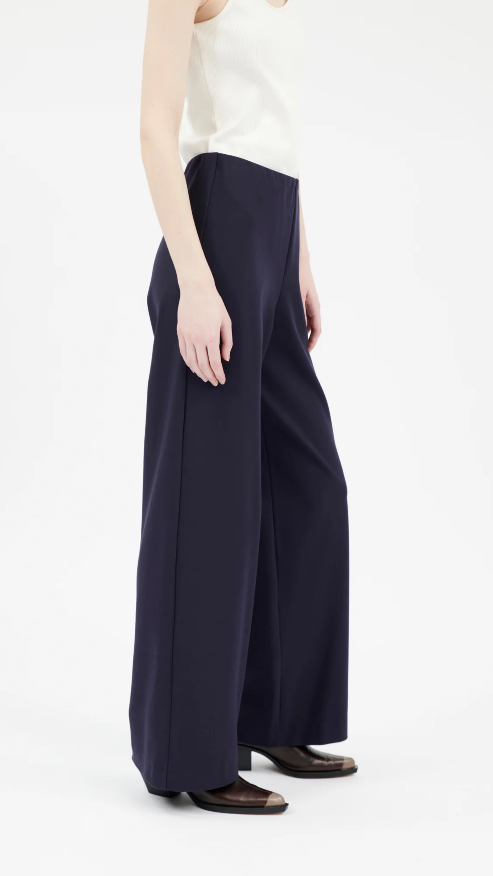 Odeeh Compact Jersey Pants in Midnight
