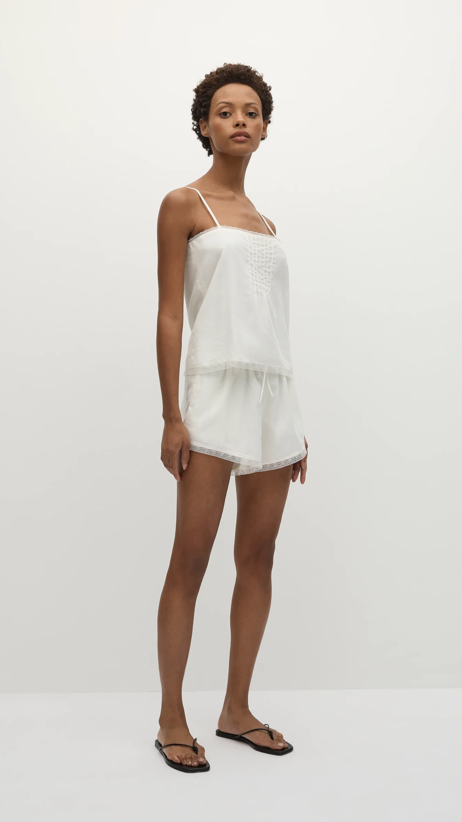 Faithfull Denise Shorts in White