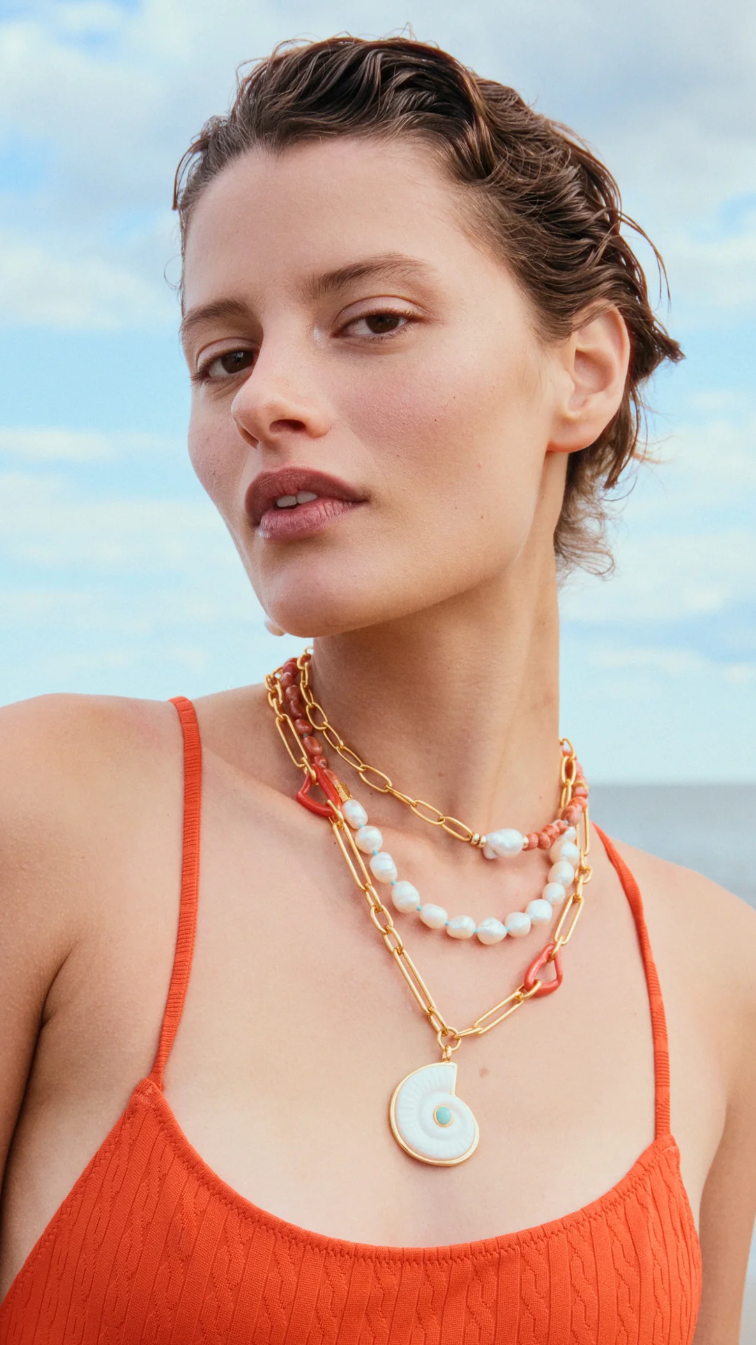 Lizzie Fortunato Porto Covo Necklace in Soleil