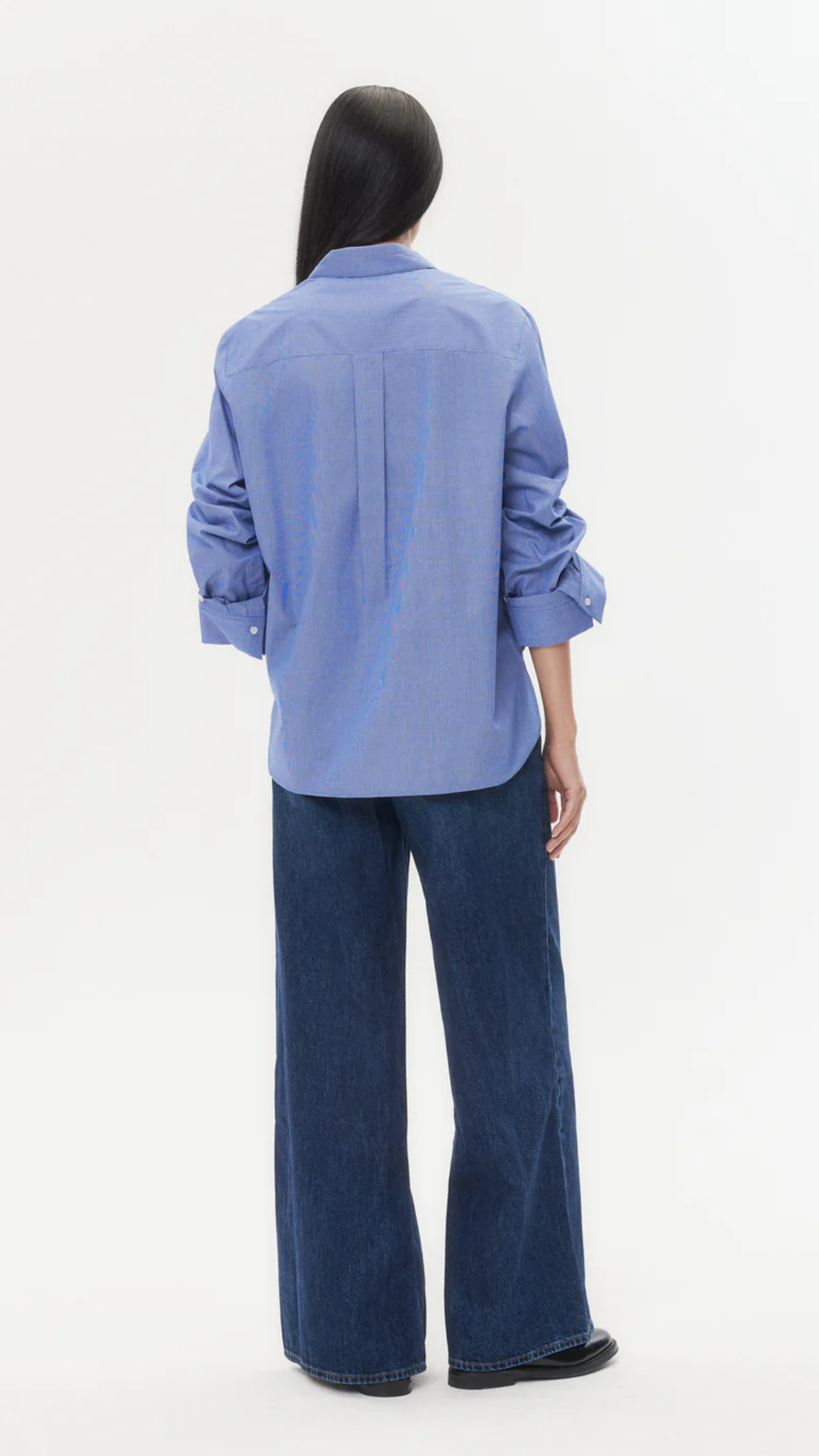 TWP Tiny Dancer Jean in Darkwash Denim