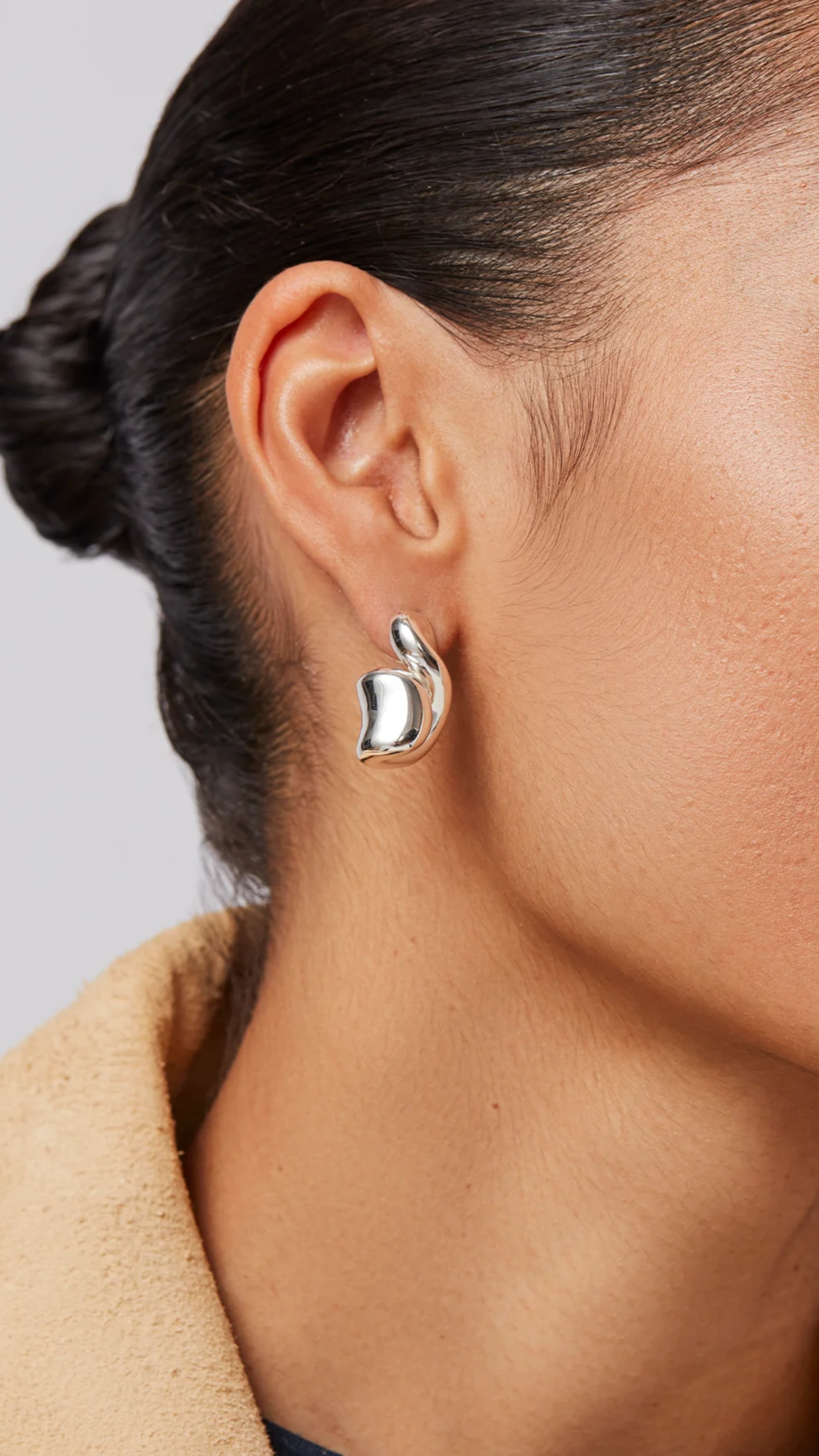 Jenny Bird Estelle Earrings in Silver