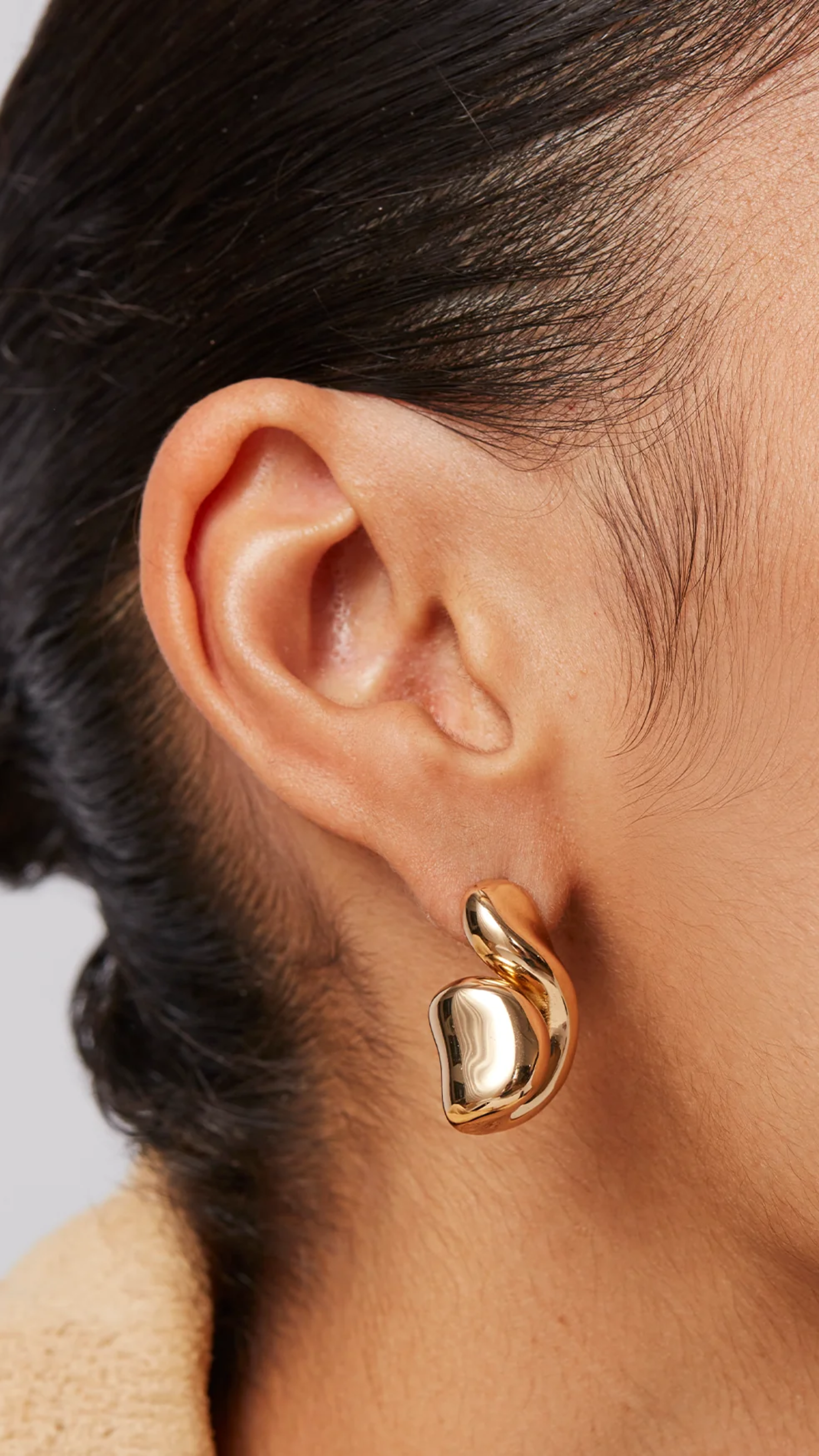 Jenny Bird Estelle Earrings in Gold