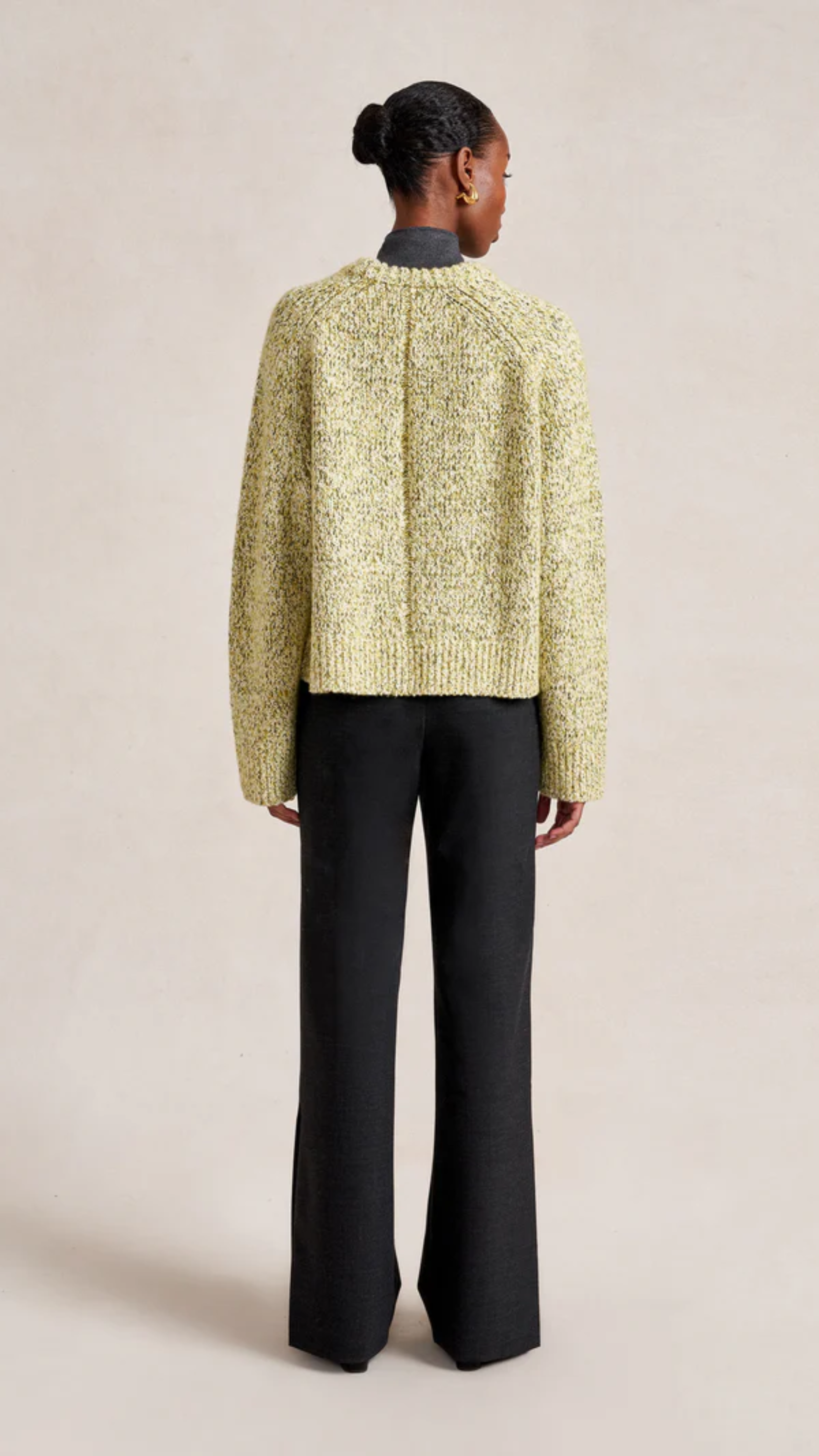 La Ligne Ezra Sweater in Marled Sunshine