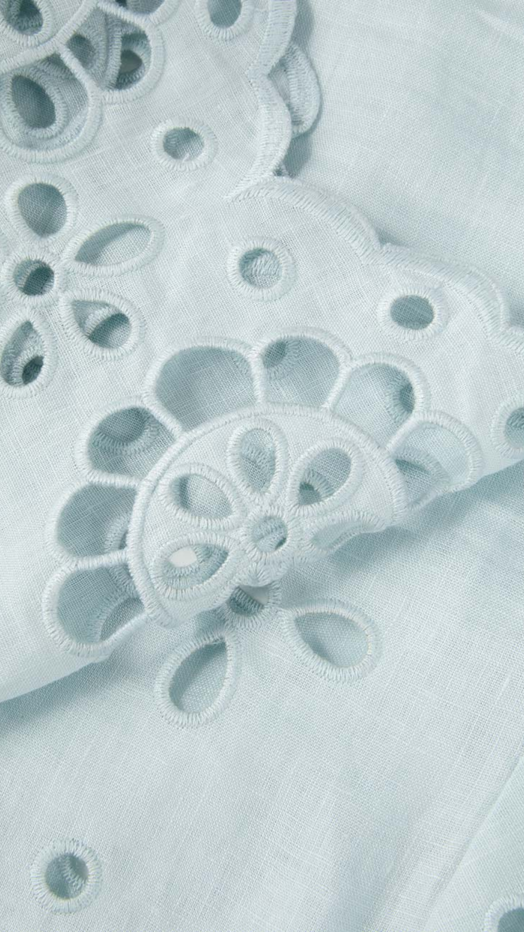 Zimmermann Awaken Embroidered Bodice in Mint