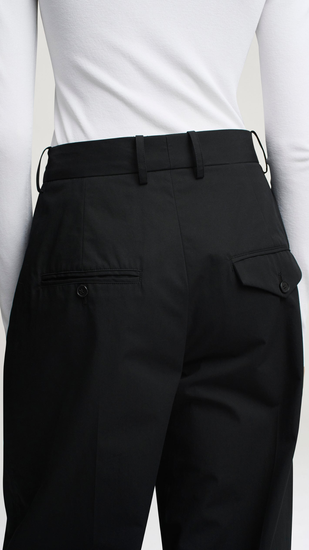 Kallmeyer Joel Pleated Trouser in Black