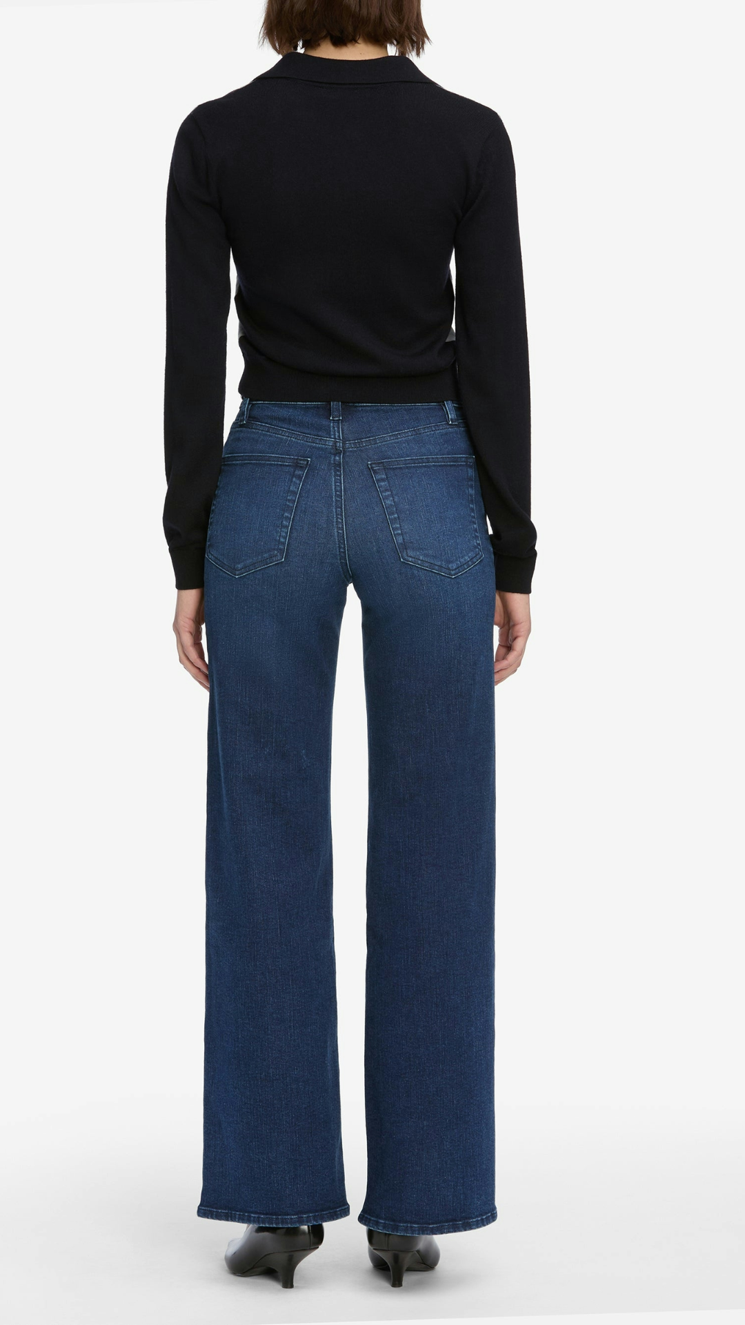 Frame Le Slim Palazzo Jean in Trick