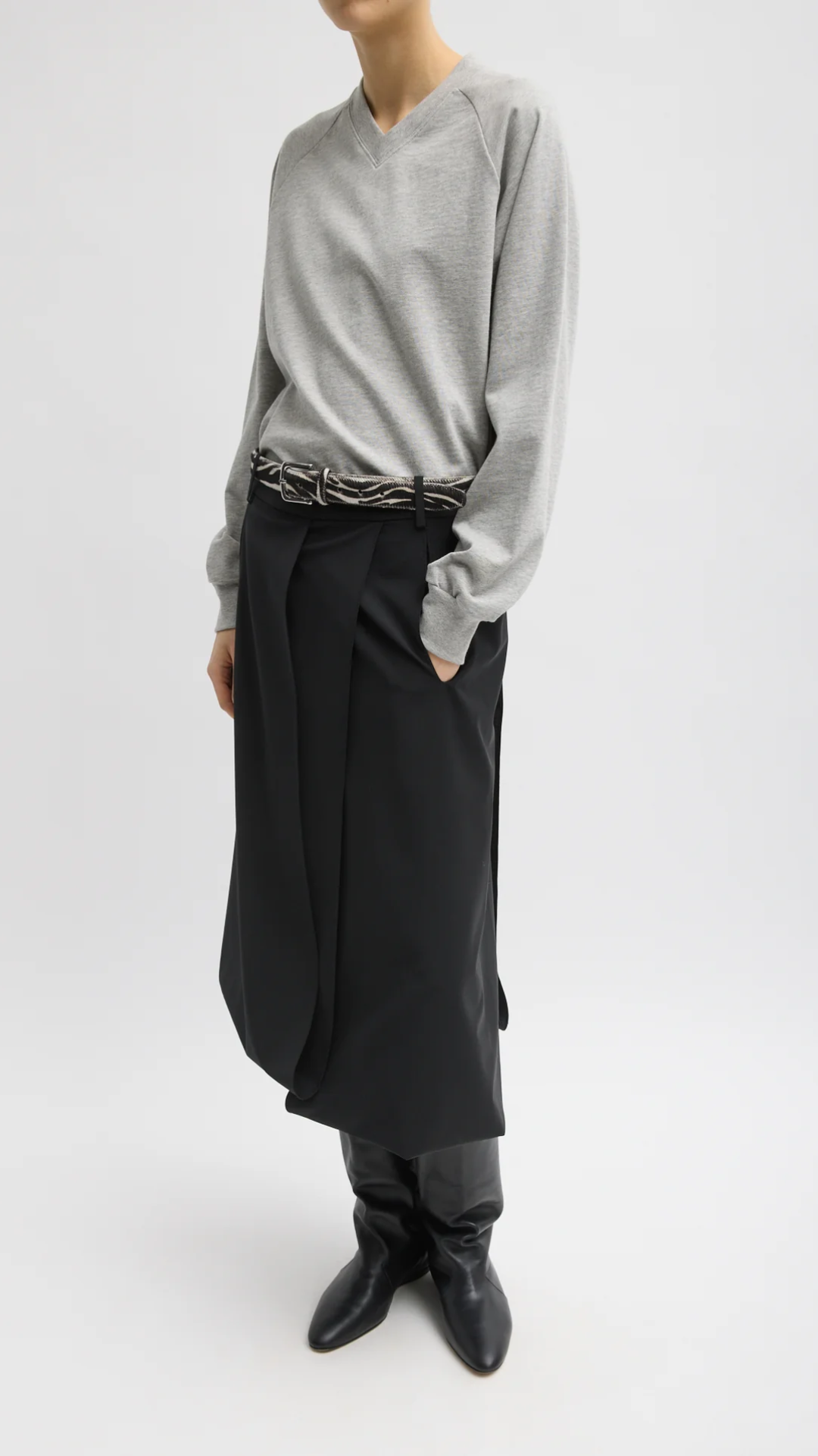 Tibi Perfect T-Shirt Vintage Sweatshirt