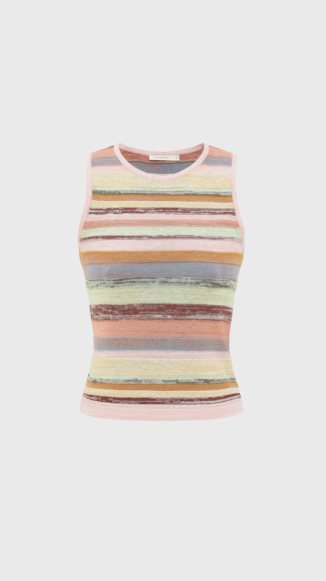 Zimmermann Luna Mouline Racer Tank in Multi