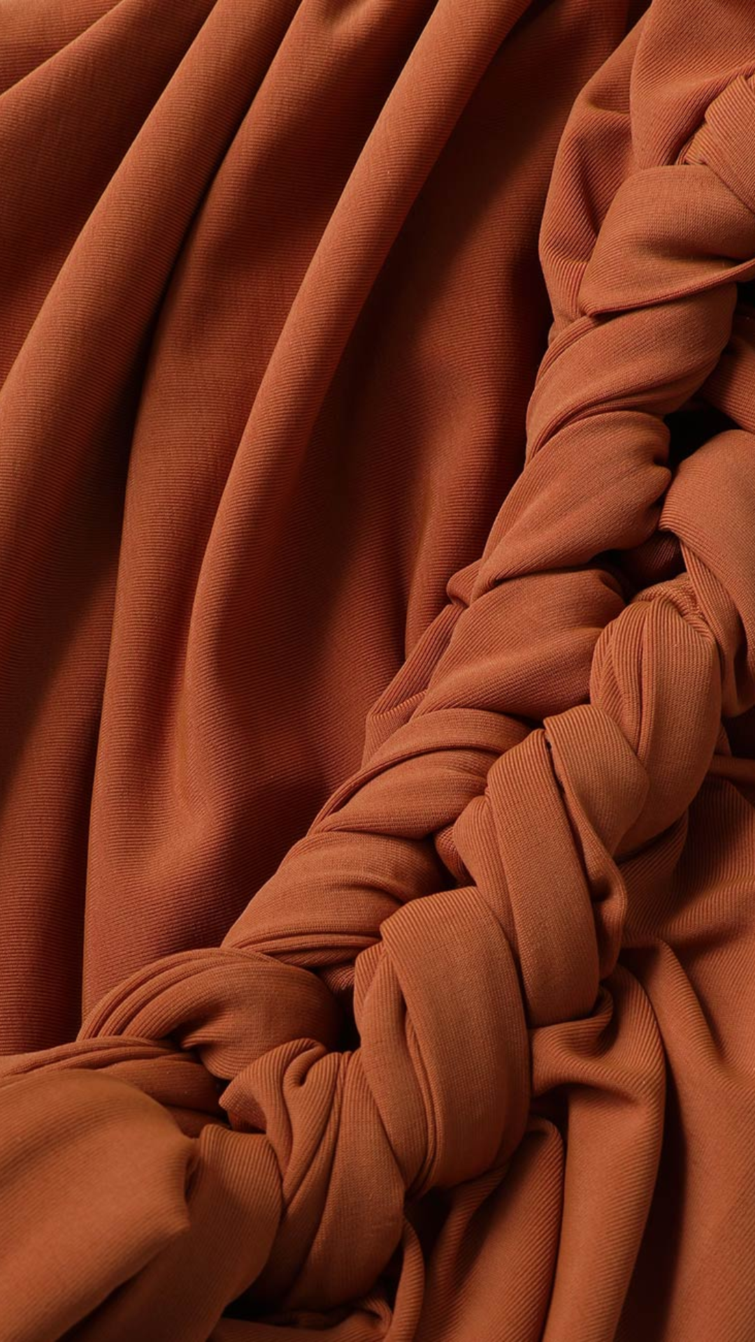 Zimmermann Daylight Braided Gathered One Piece in Copper