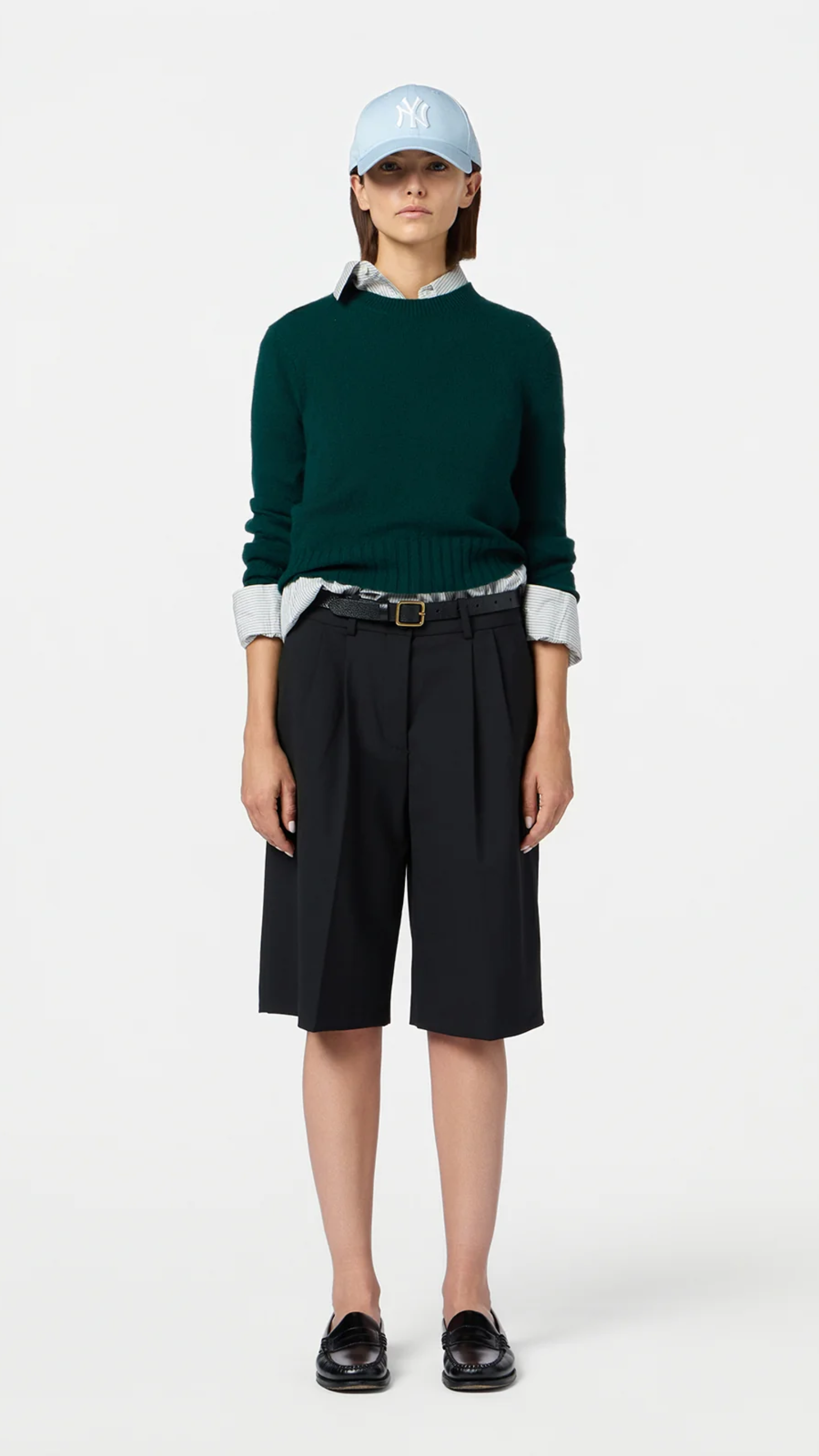 Guest in Residence Cashmere Shrunken Crew
