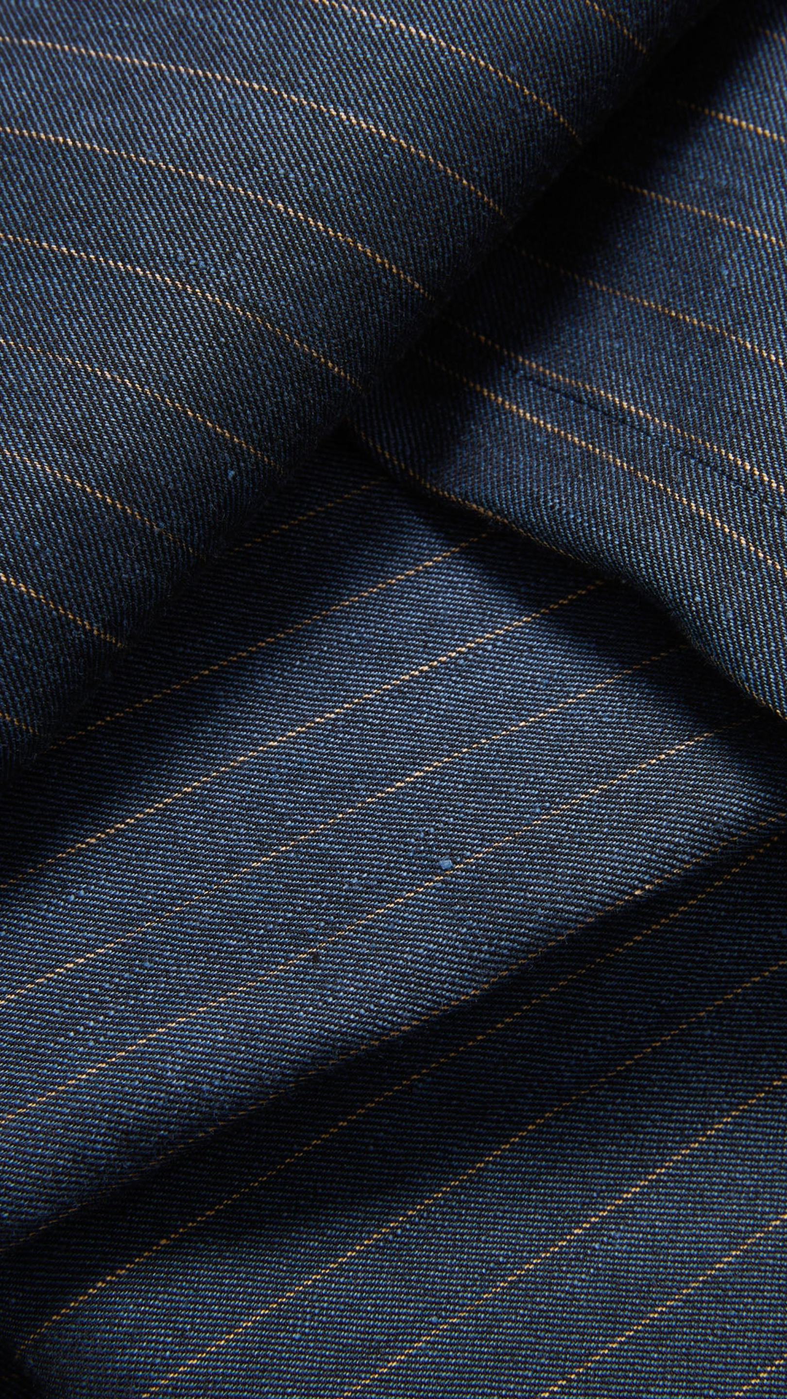 Veronica Beard Rimini Wide Leg Pinstripe Pant in Blue Dove