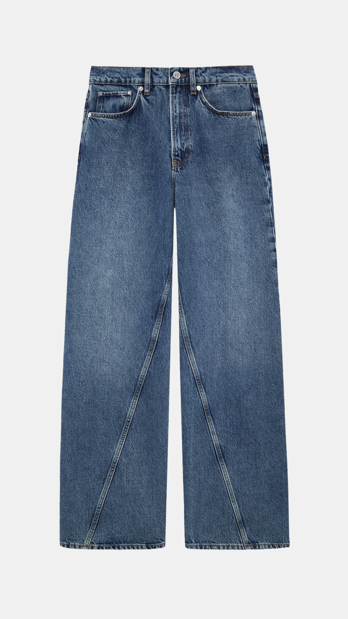 Anine Bing Brie Jean in Dark Indigo
