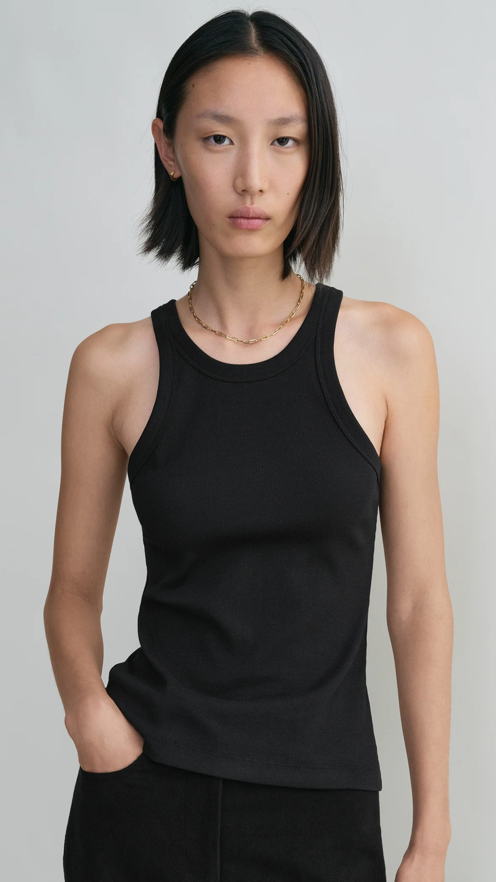 Toteme Curved Rib Tank