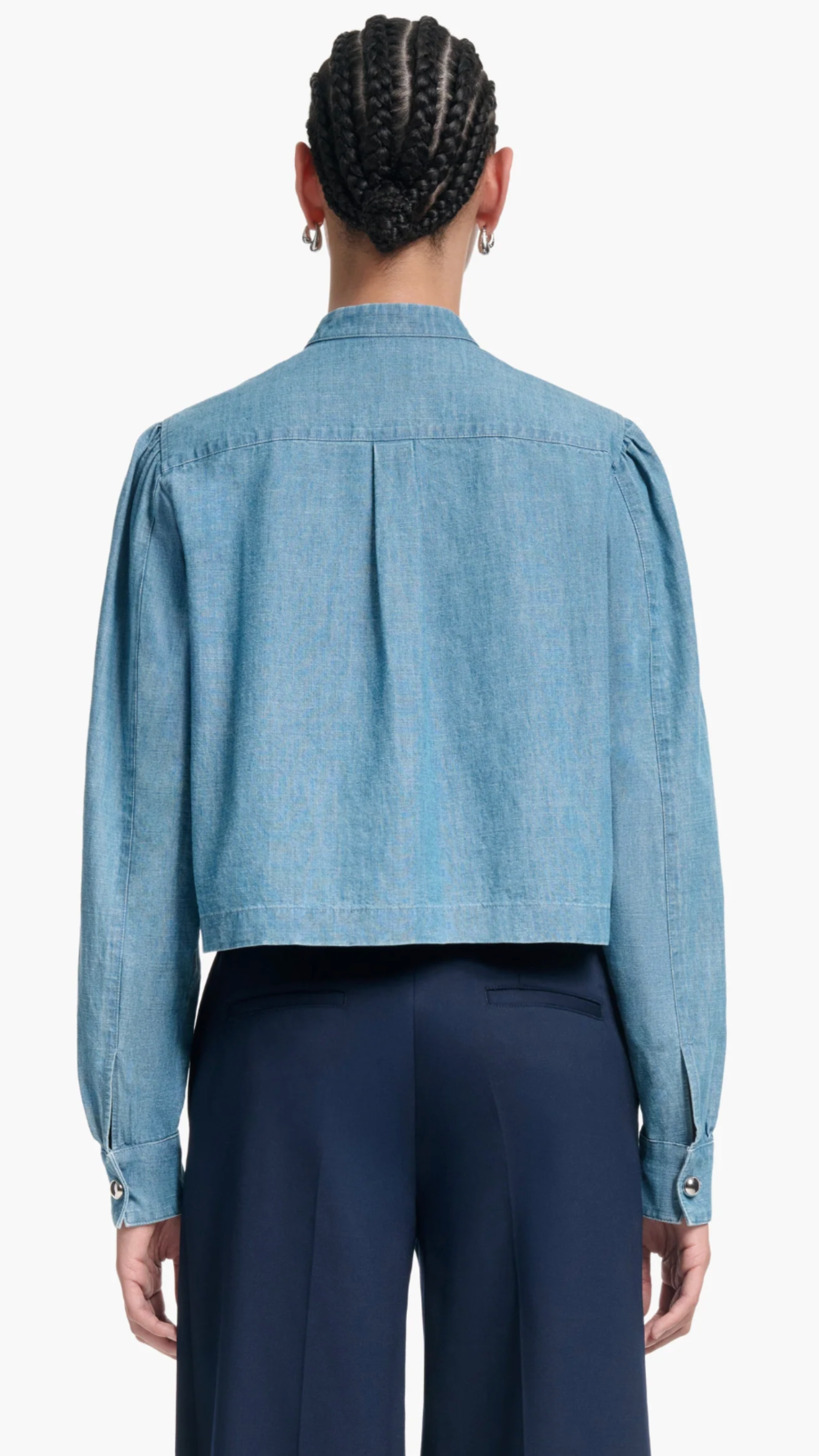 Altuzarra Margot Top in Indigo