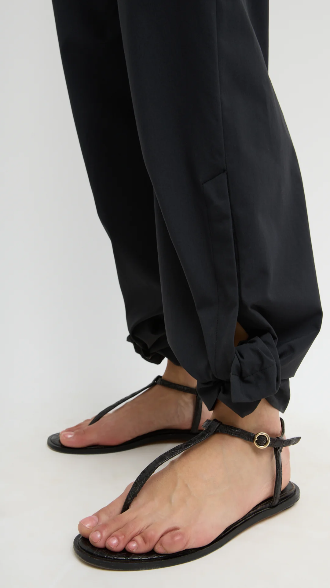 Tibi Tech Suiting Mark Trouser in Black