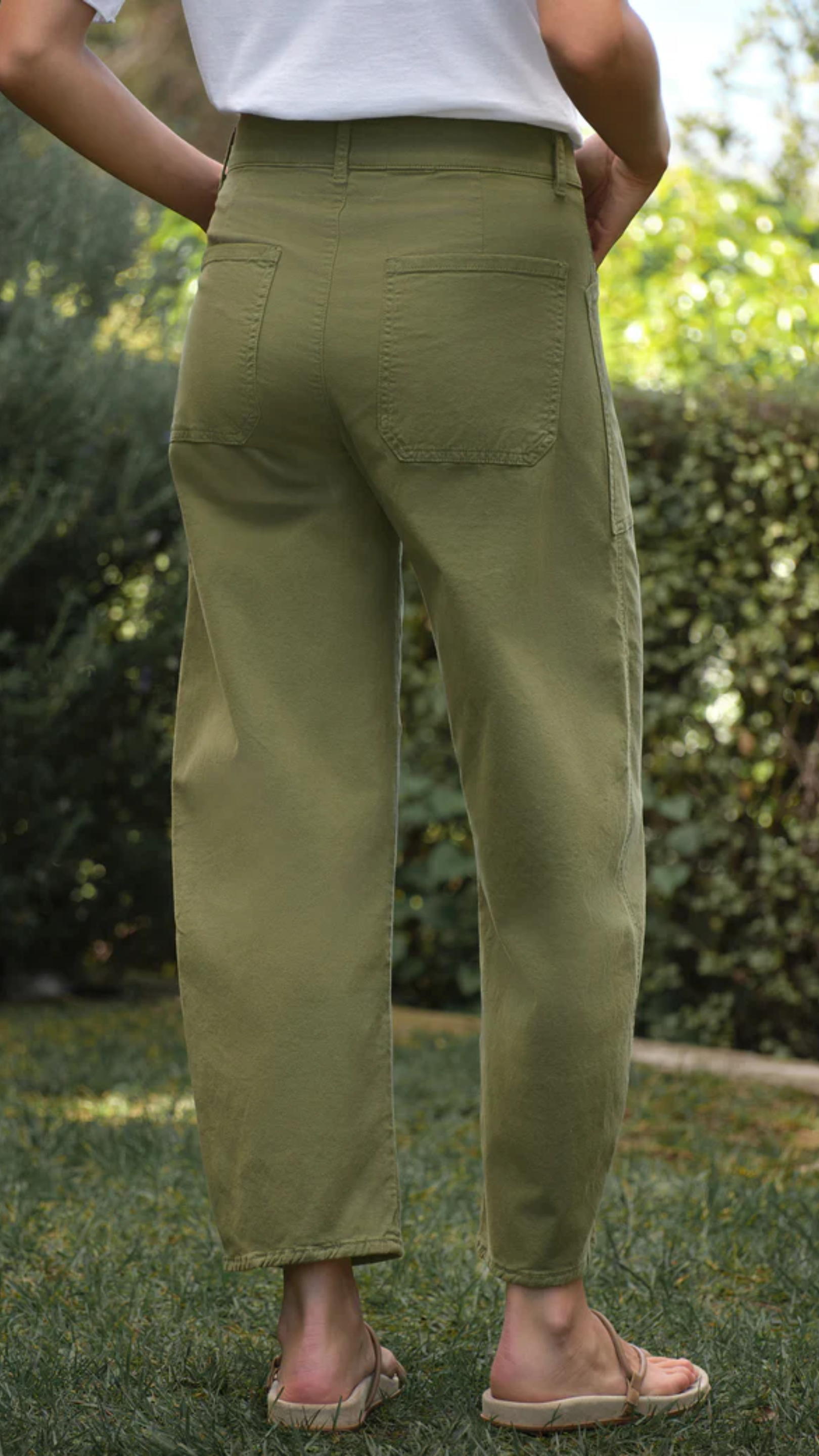 Frank & Eileen Bray Twill Barrel Pant