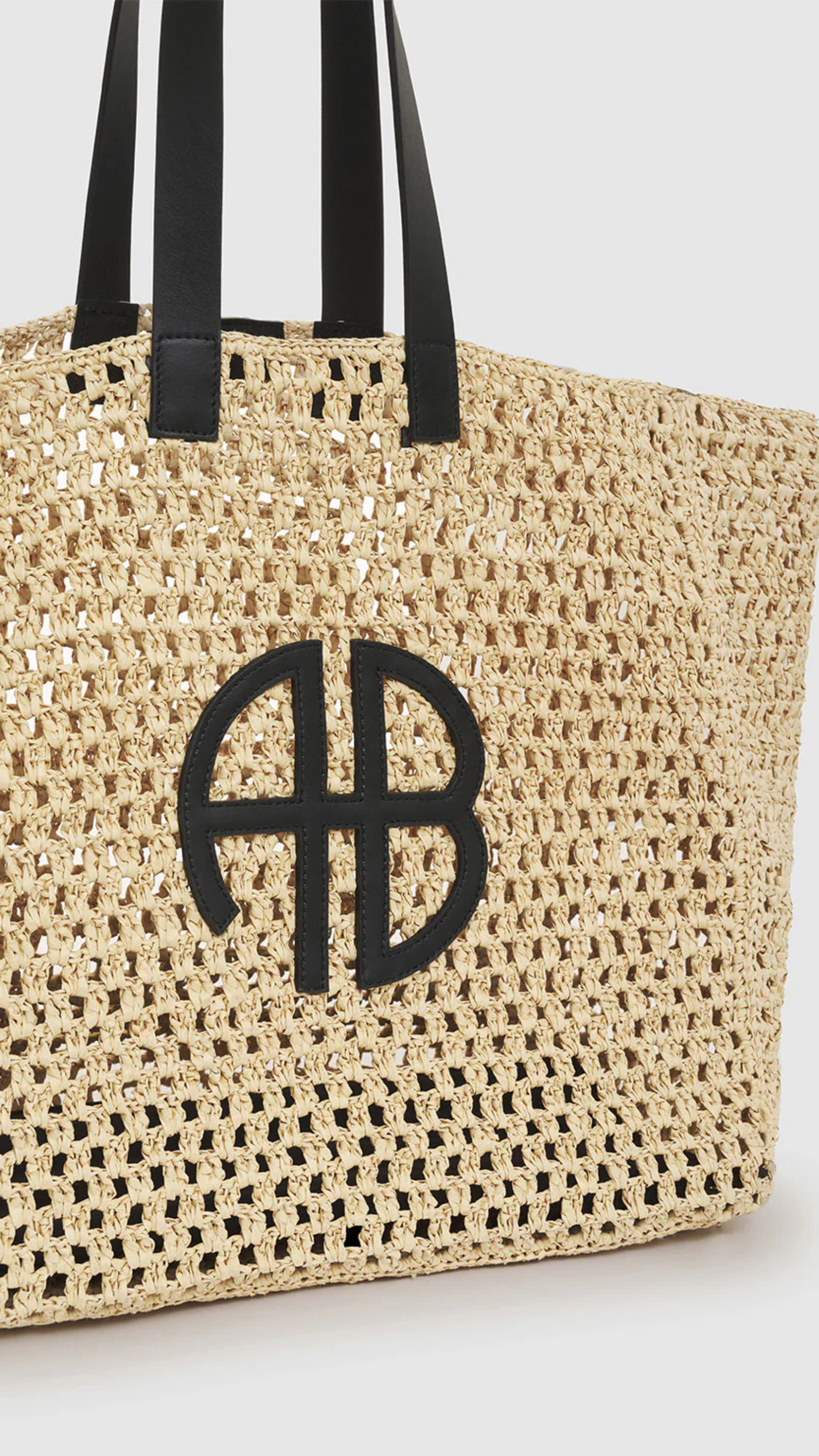 Anine Bing Large Rio Tote in Sand