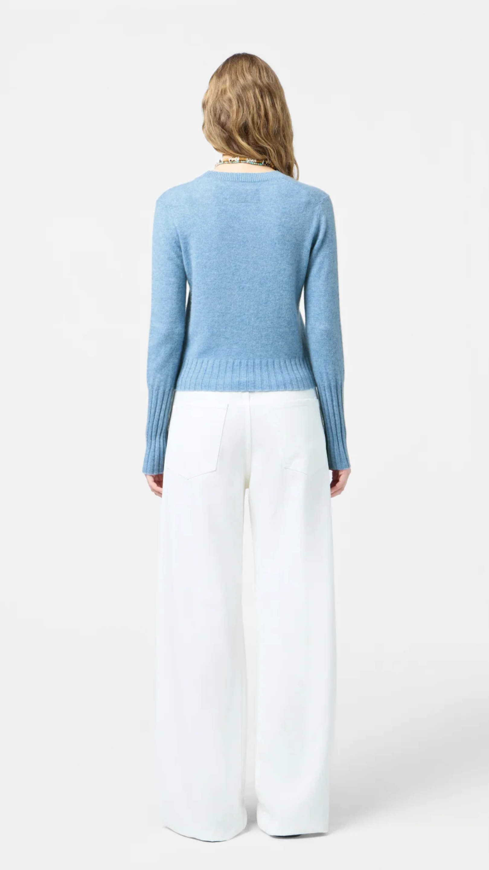 Guest in Residence Cashmere Shrunken Crew