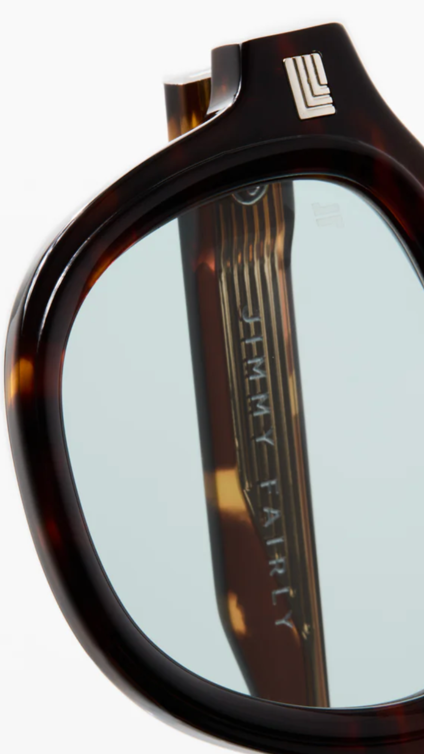 Jimmy Fairly The Napoli Sunglasses in Dark Tortoise