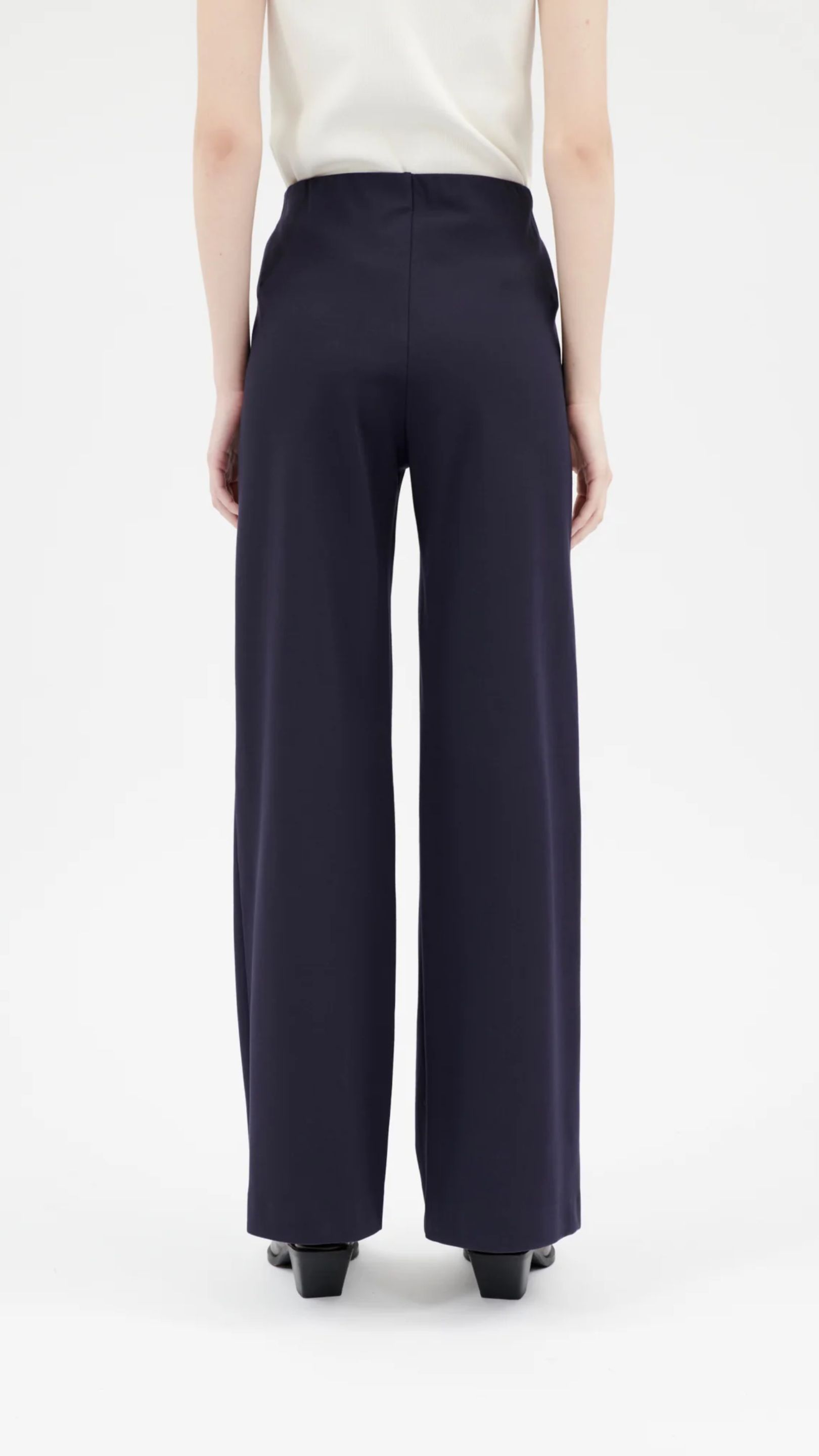 Odeeh Compact Jersey Pants in Midnight