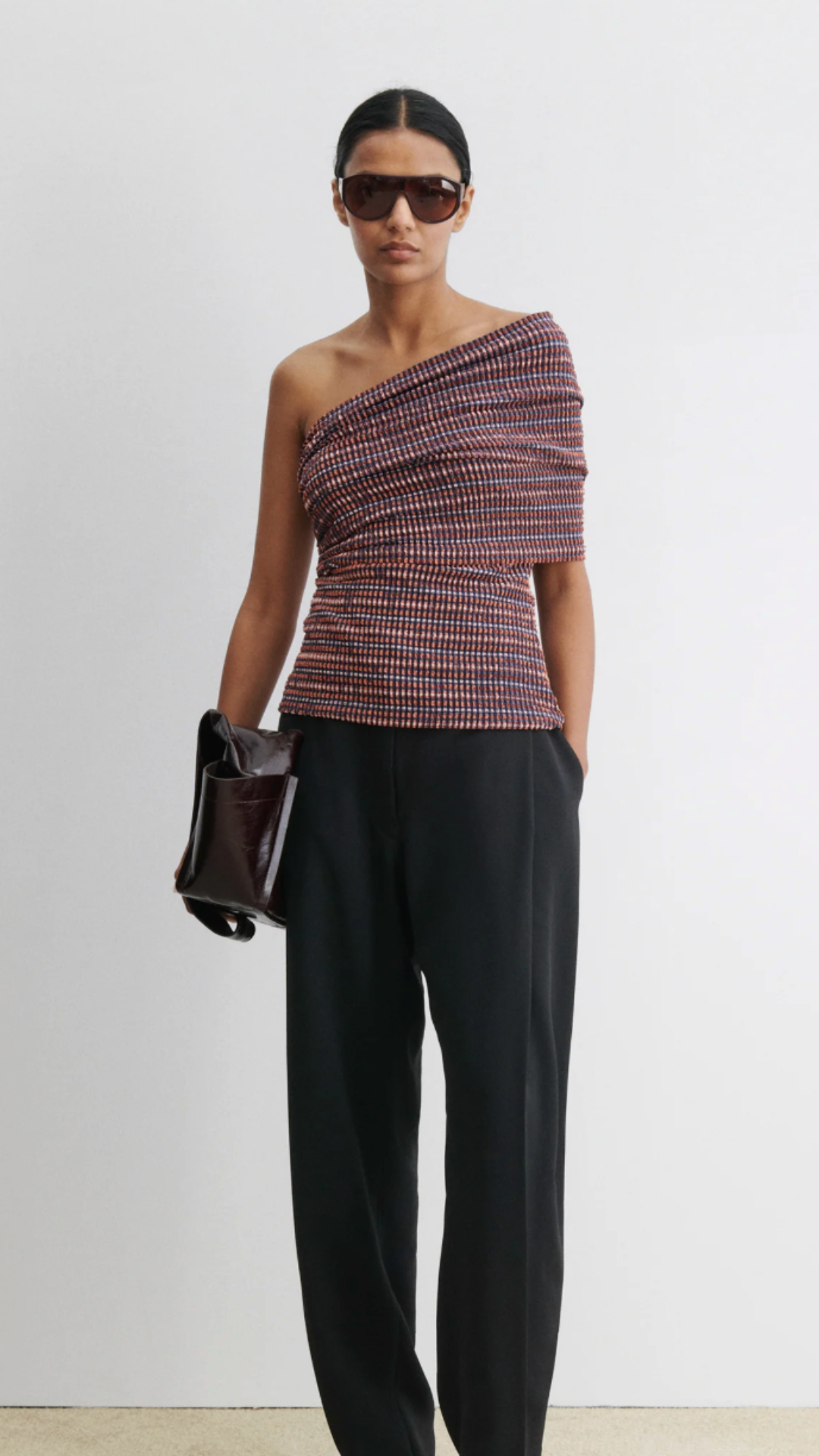Rachel Comey Roddie Top in Russet