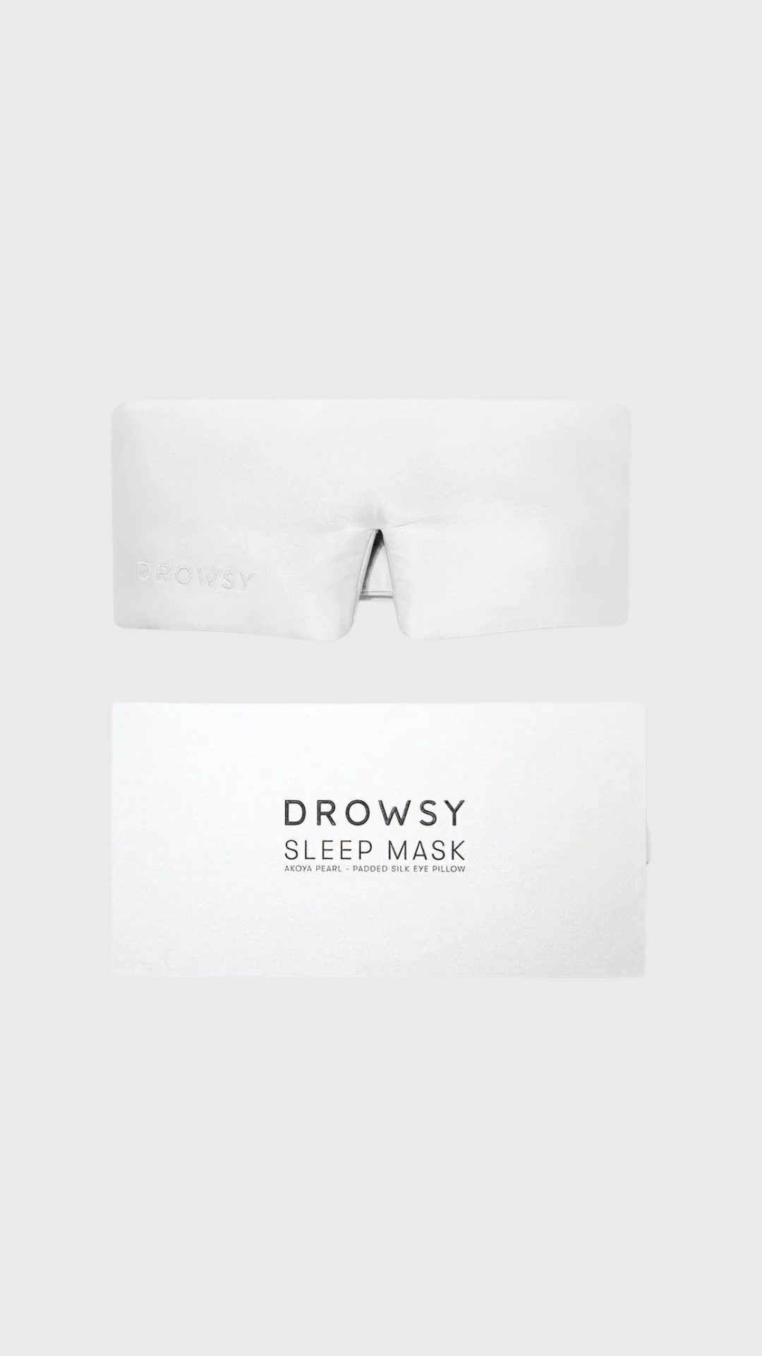 Drowsy Sleep Mask in Akoya Pearl
