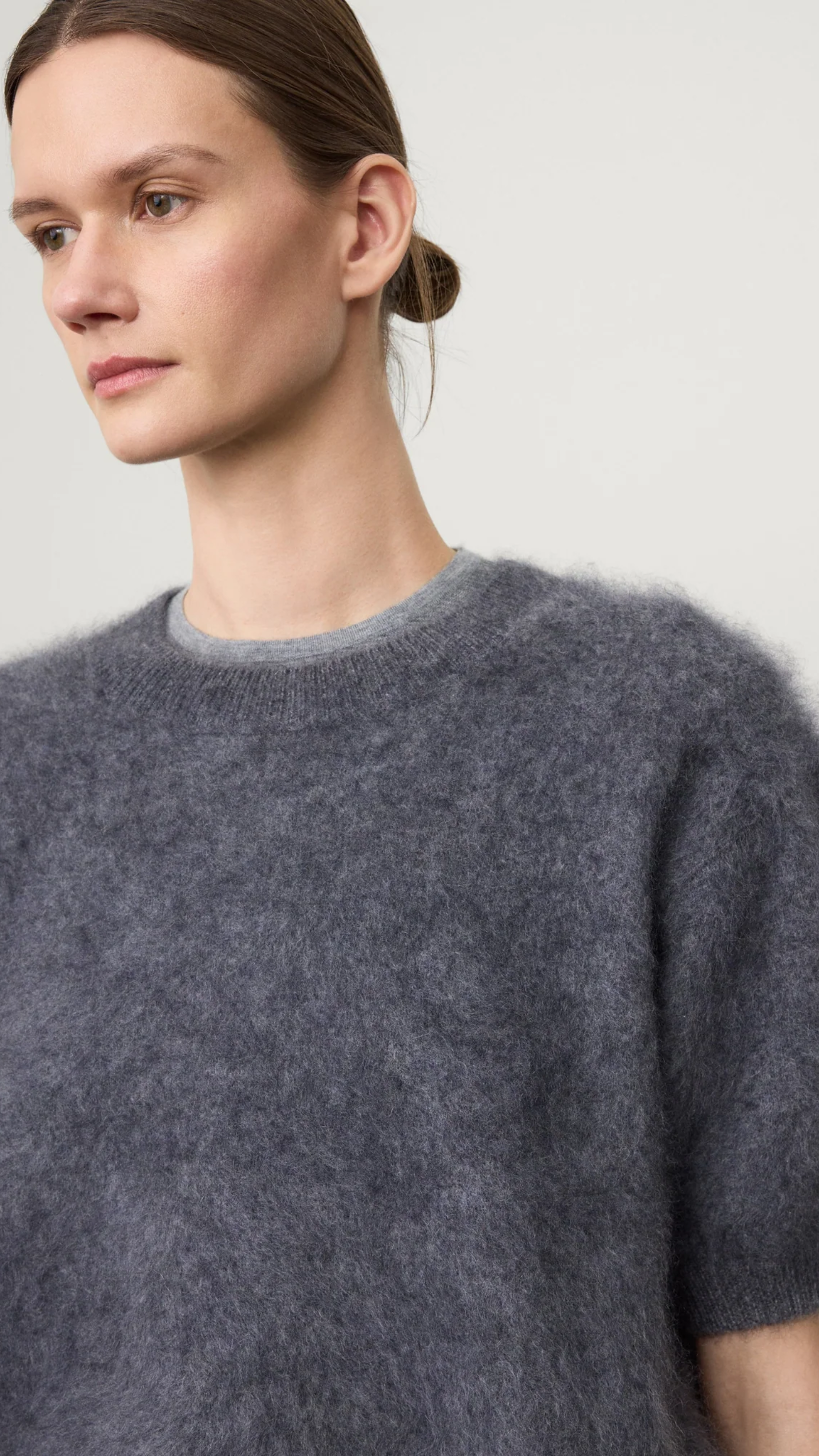 Lisa Yang Juniper Sweater in Graphite