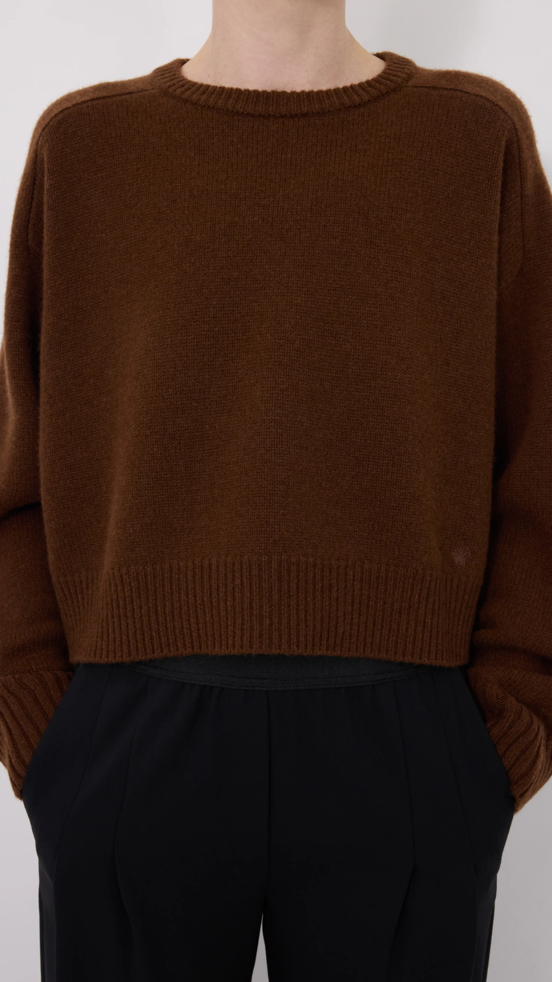 Loulou de Saison Bruzzi LDS Cropped Sweater