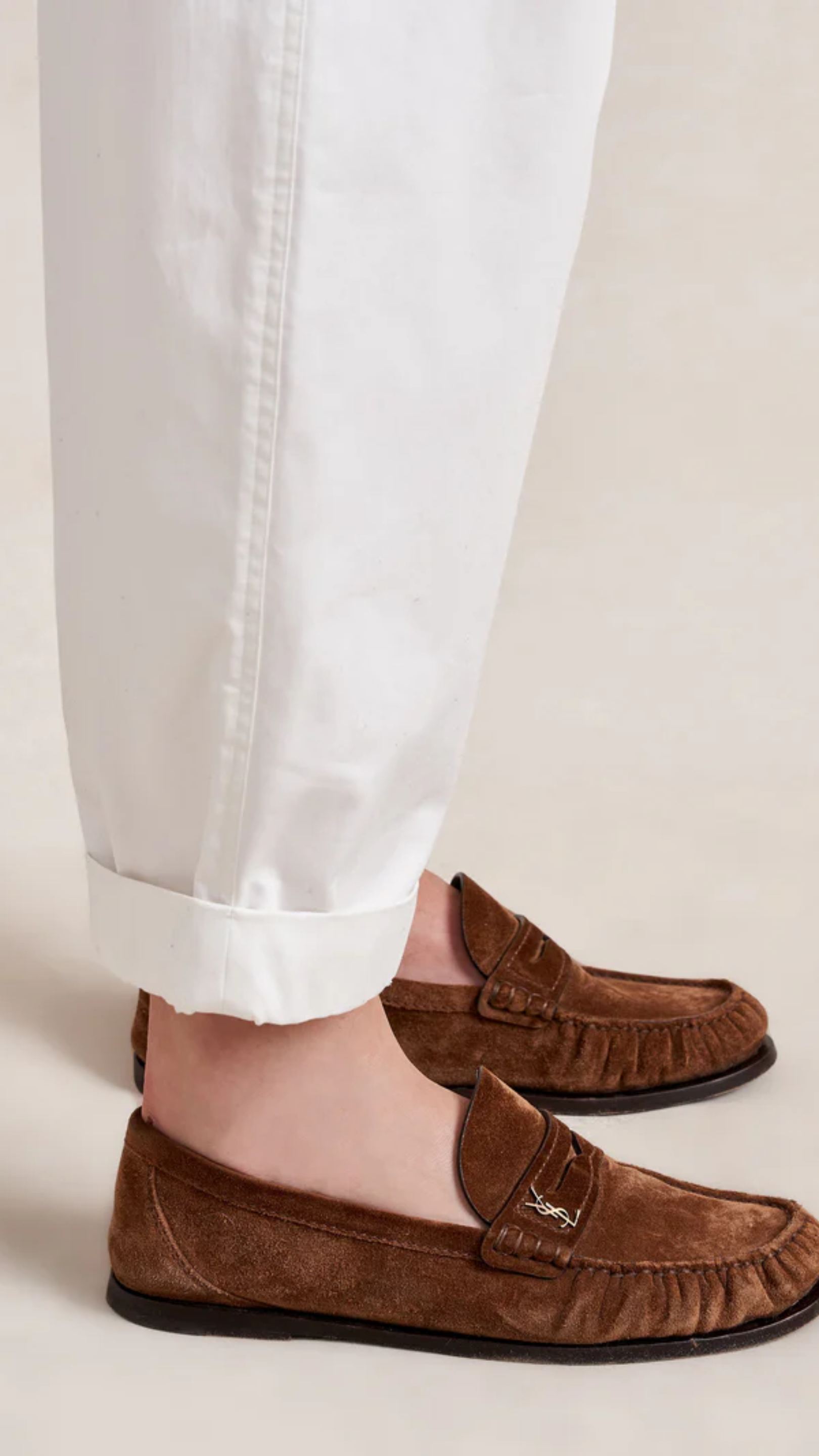 La Ligne Conrad Trouser in White