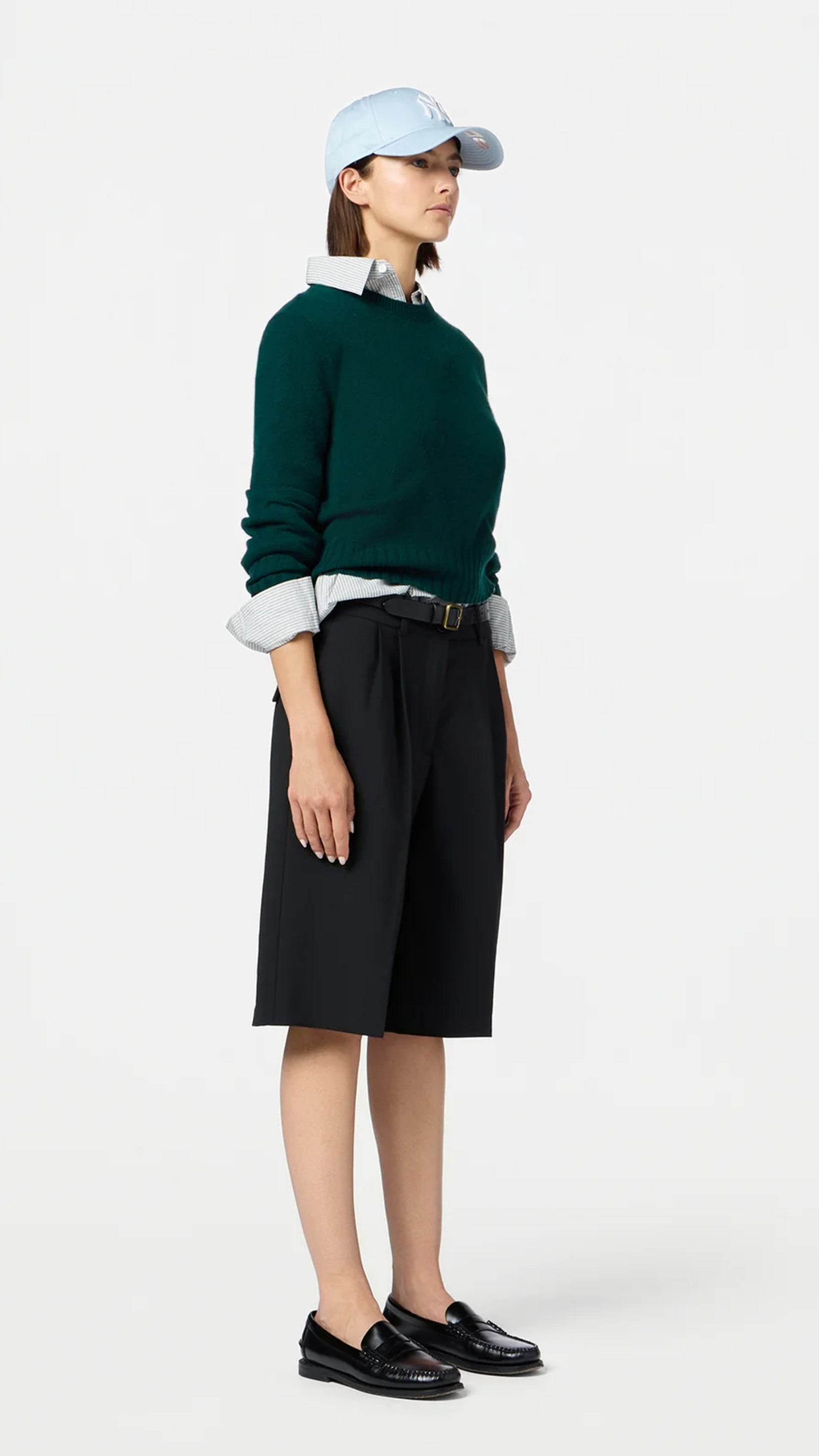 Guest in Residence Cashmere Shrunken Crew