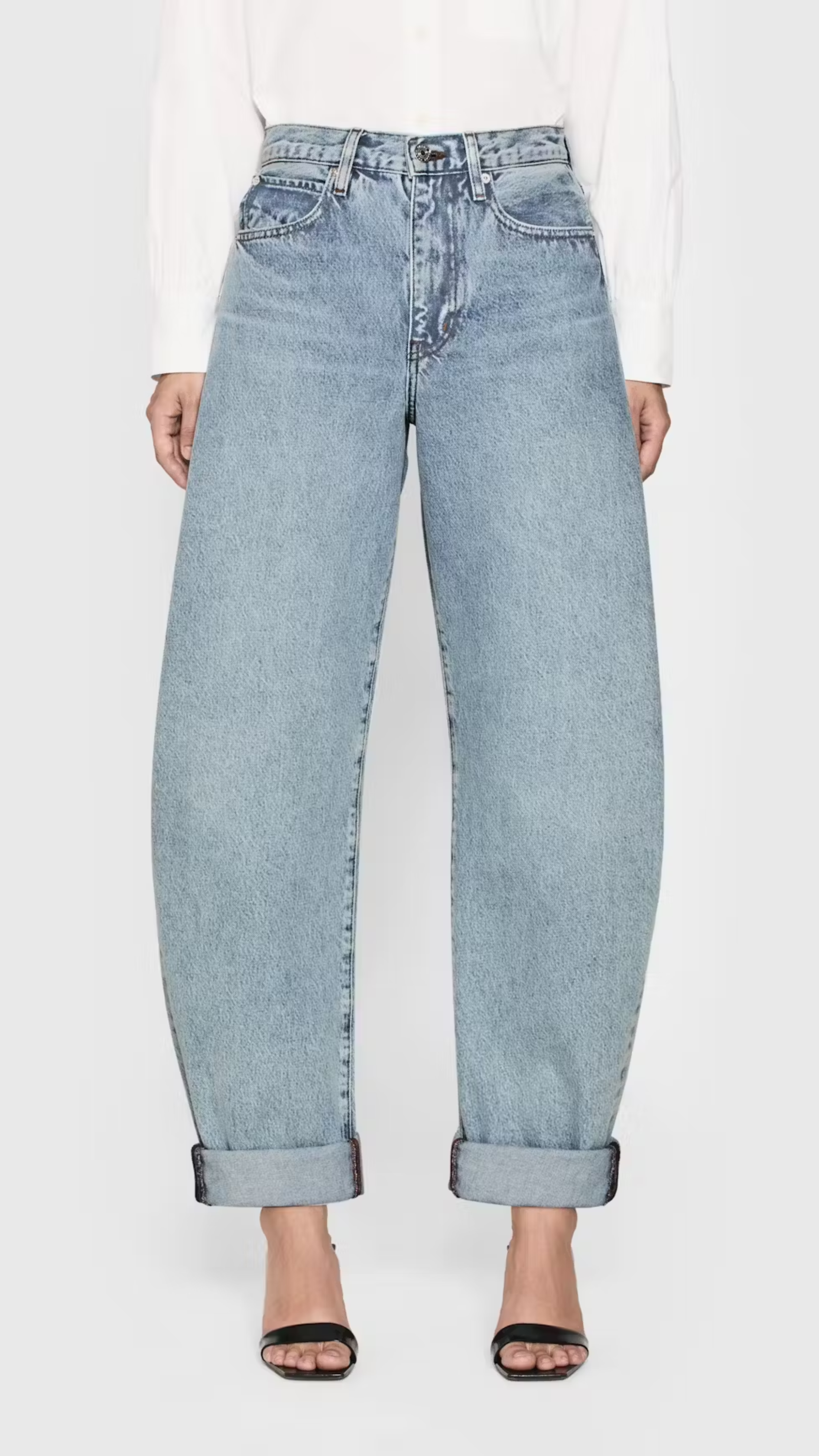 Frame The Bubble Jean in Outlaw