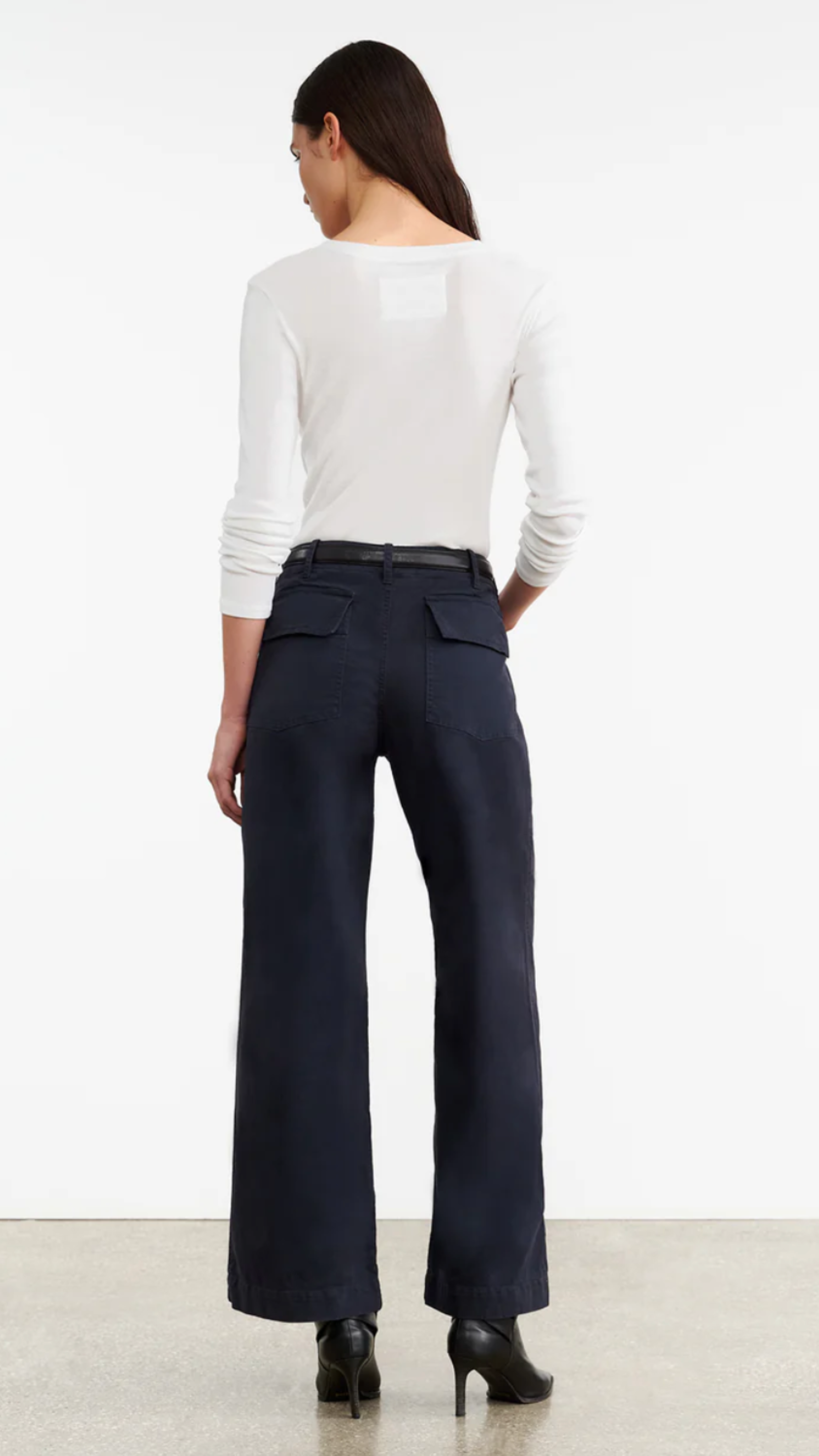 Nili Lotan Jordan Henley Tee in White