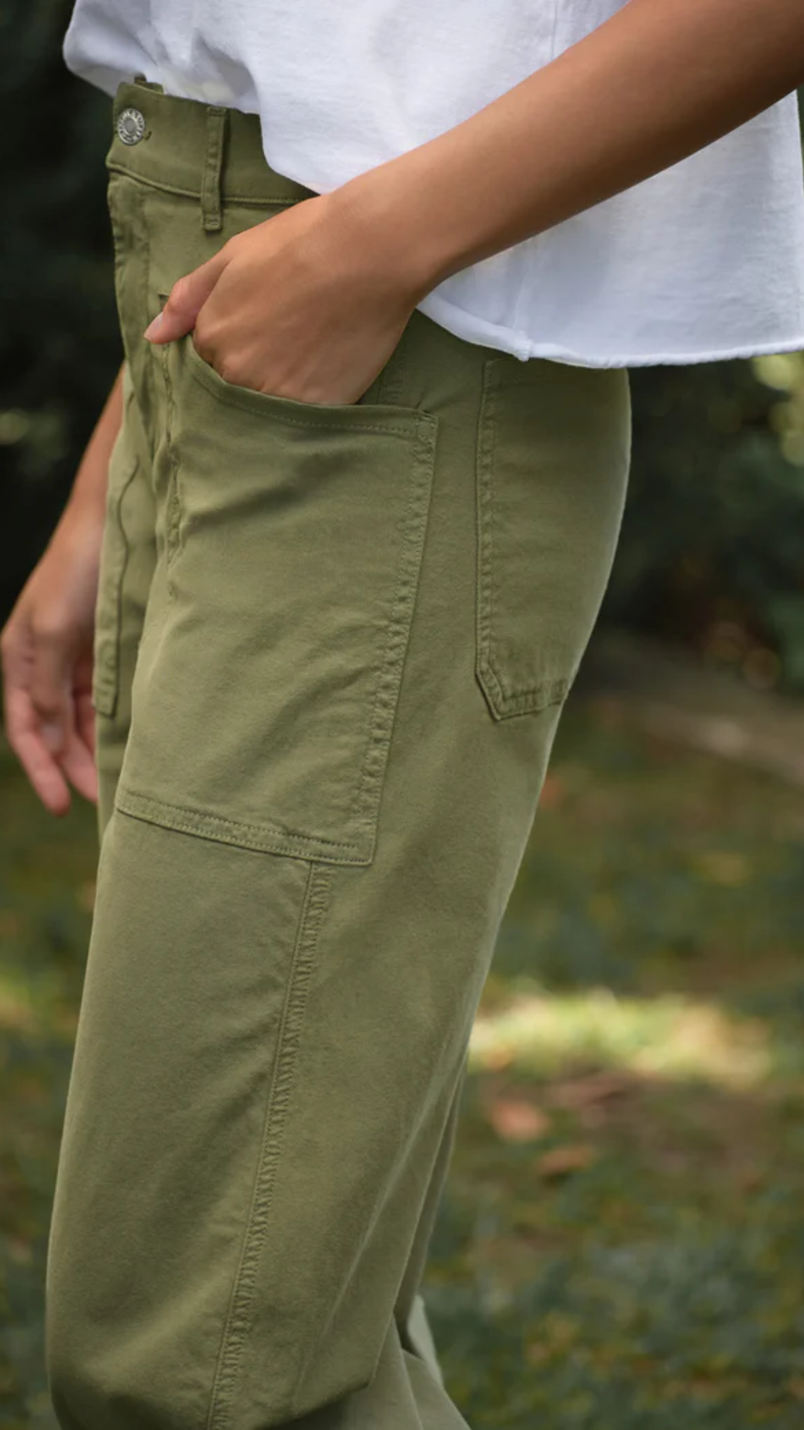 Frank & Eileen Bray Twill Barrel Pant