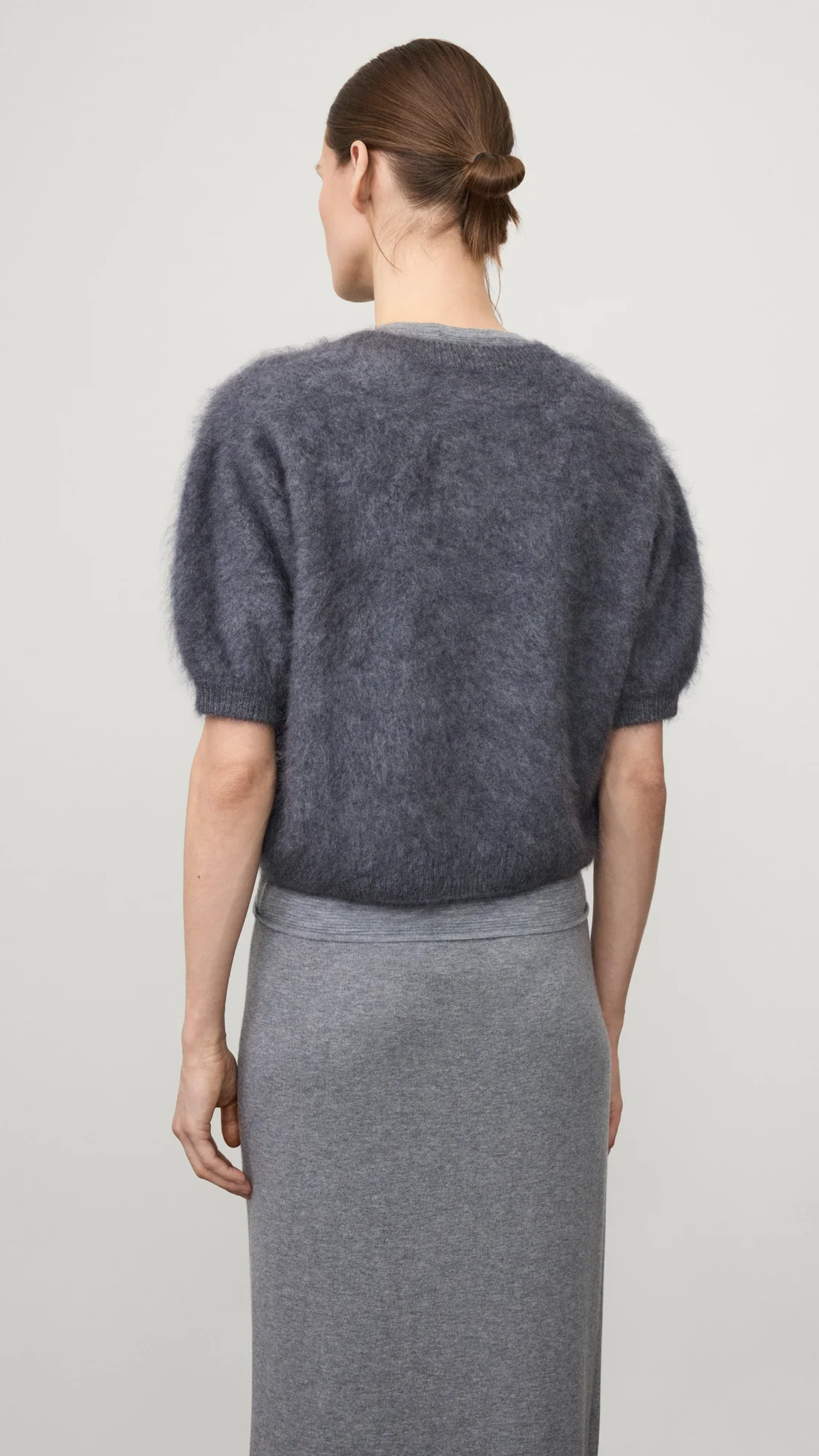 Lisa Yang Juniper Sweater in Graphite