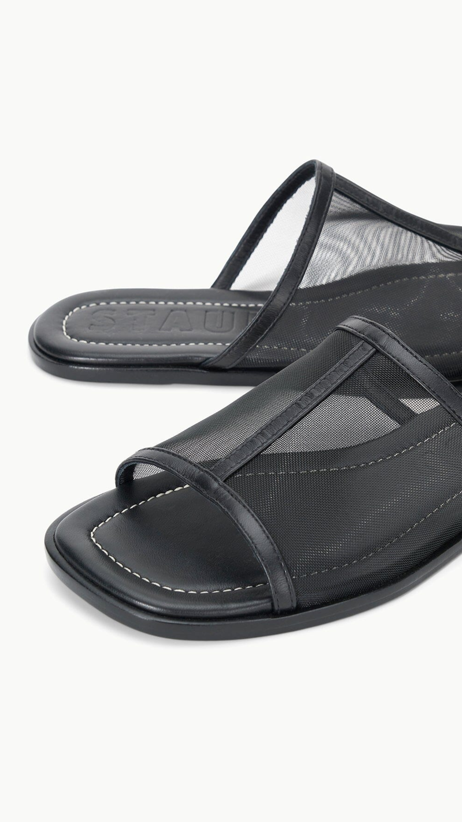 Staud Alessandra Sandal in Black