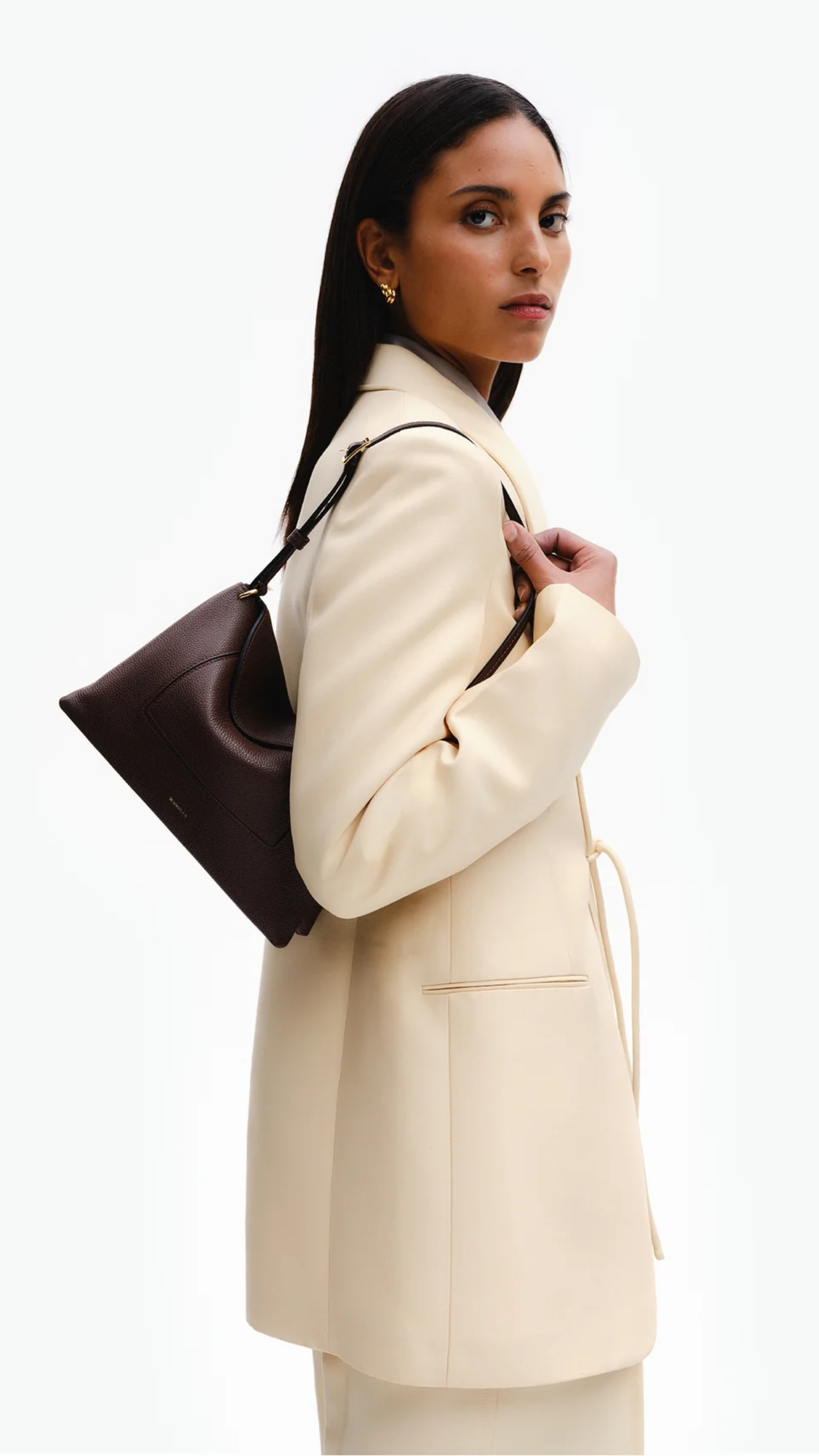 Wandler Penelope Slouch Bag in Coffee Crust