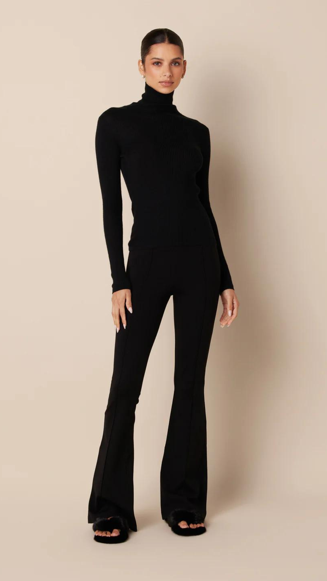 Sablyn Bailey Pintuck Flare Legging