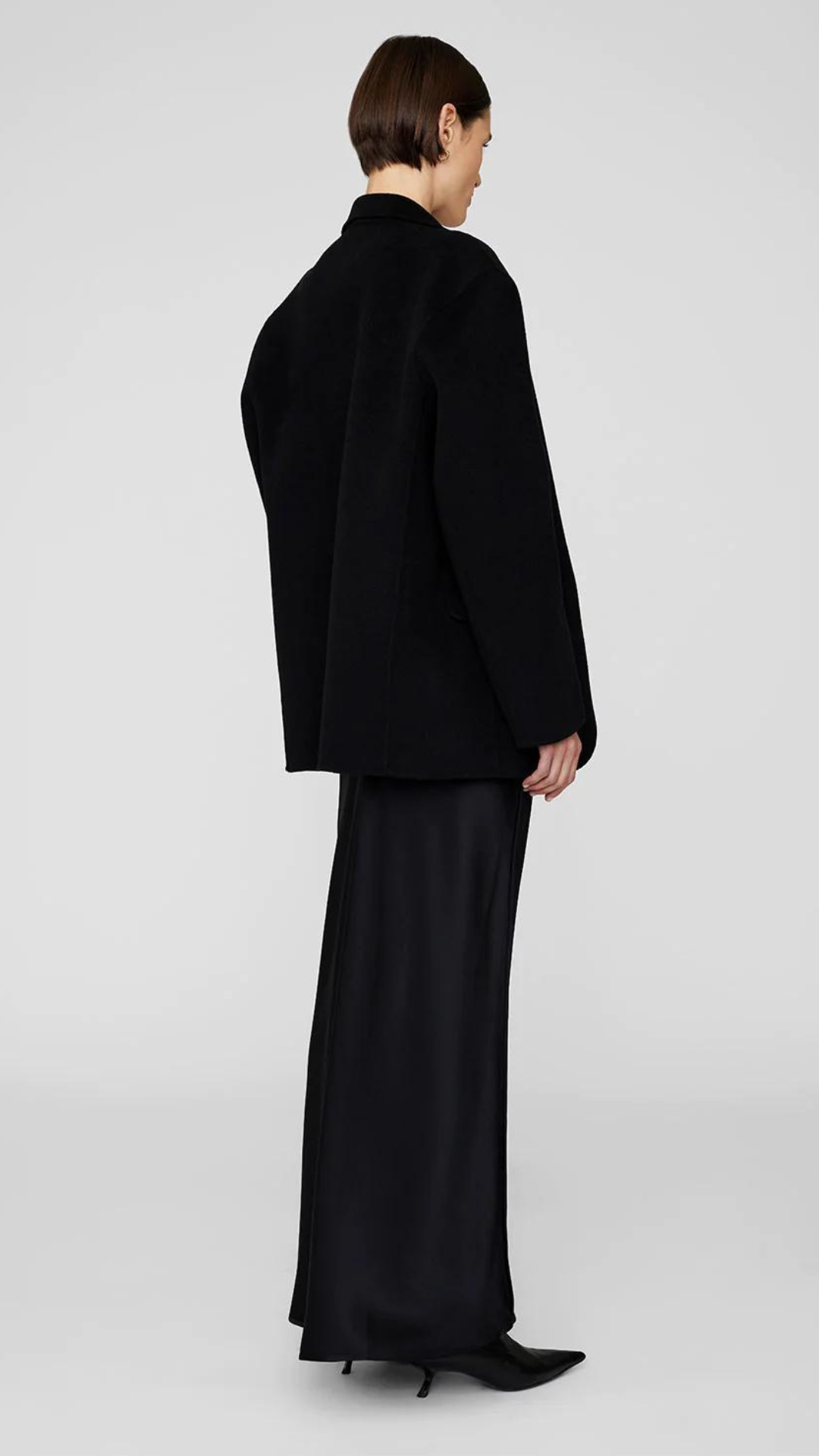 Anine Bing Bar Silk Maxi Skirt