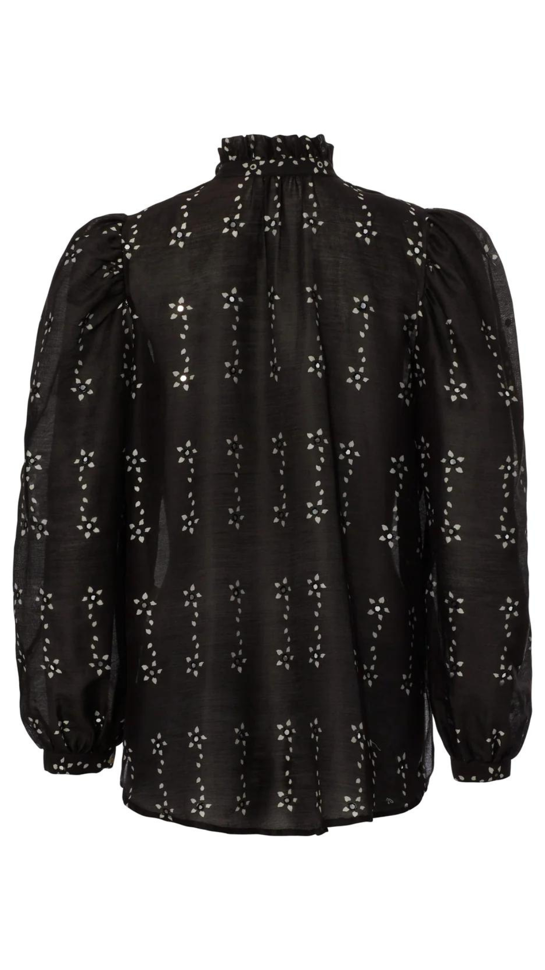 Alix Of Bohemia Annabel Black Daisy Shirt