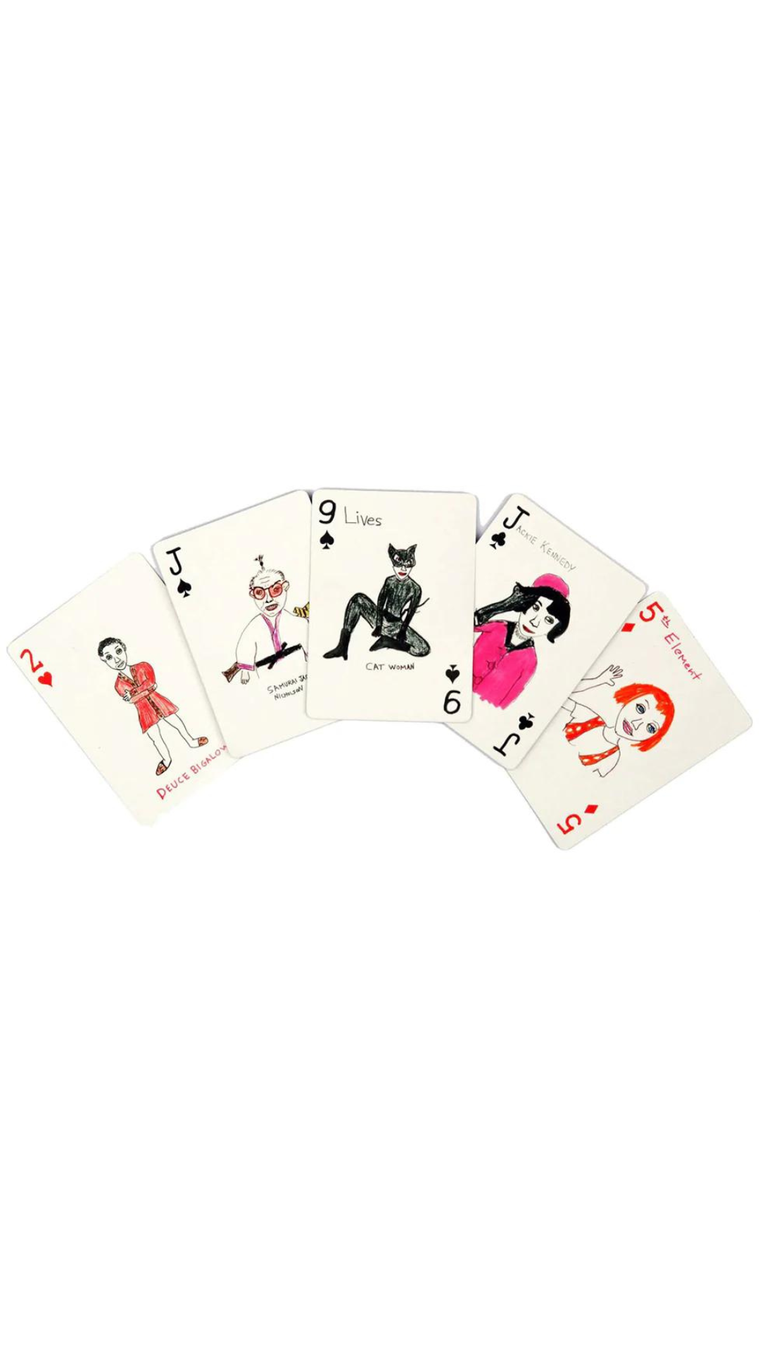 Unfortunate Portrait Playing Cards