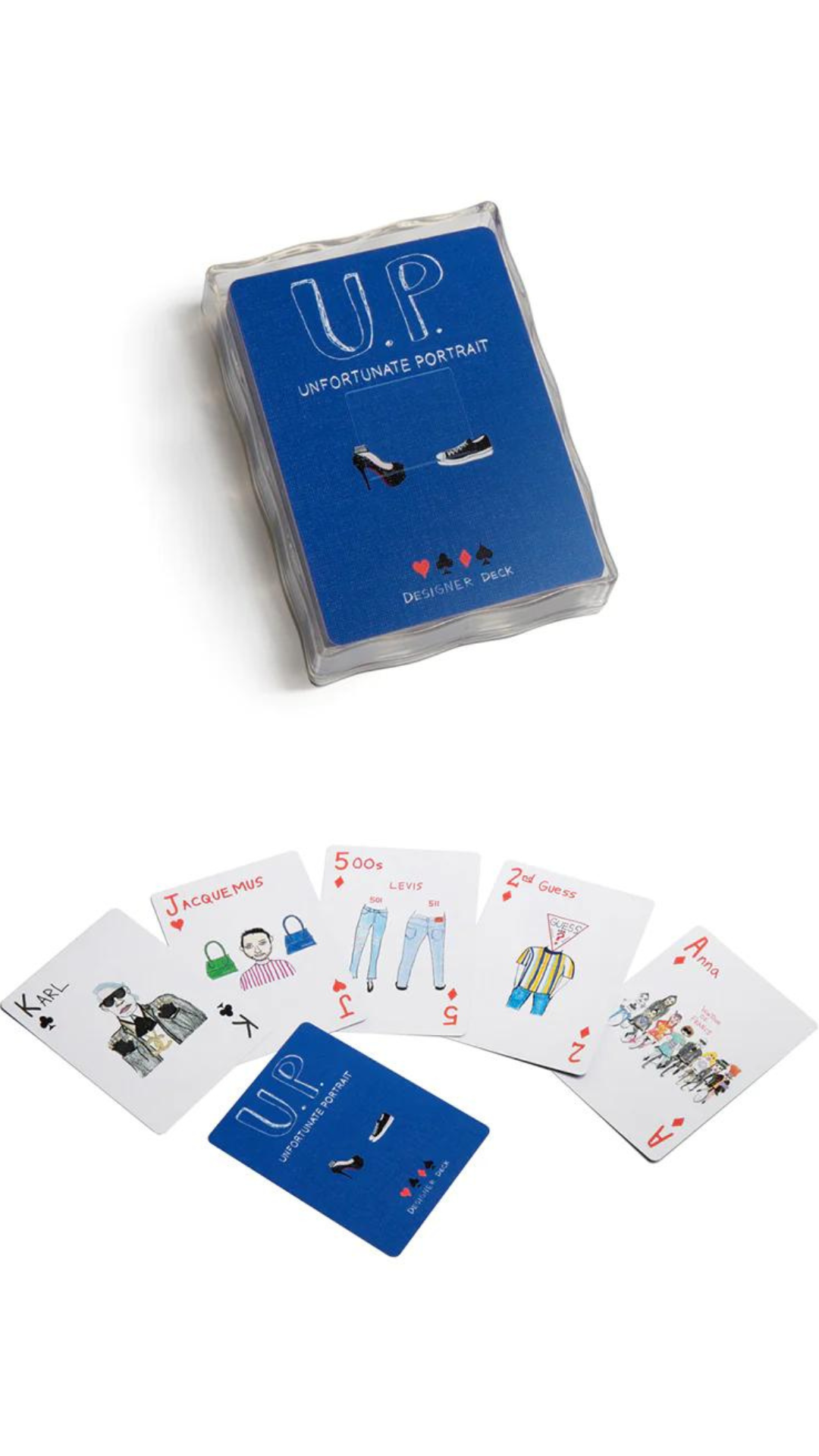 Unfortunate Portrait Fashion Cards