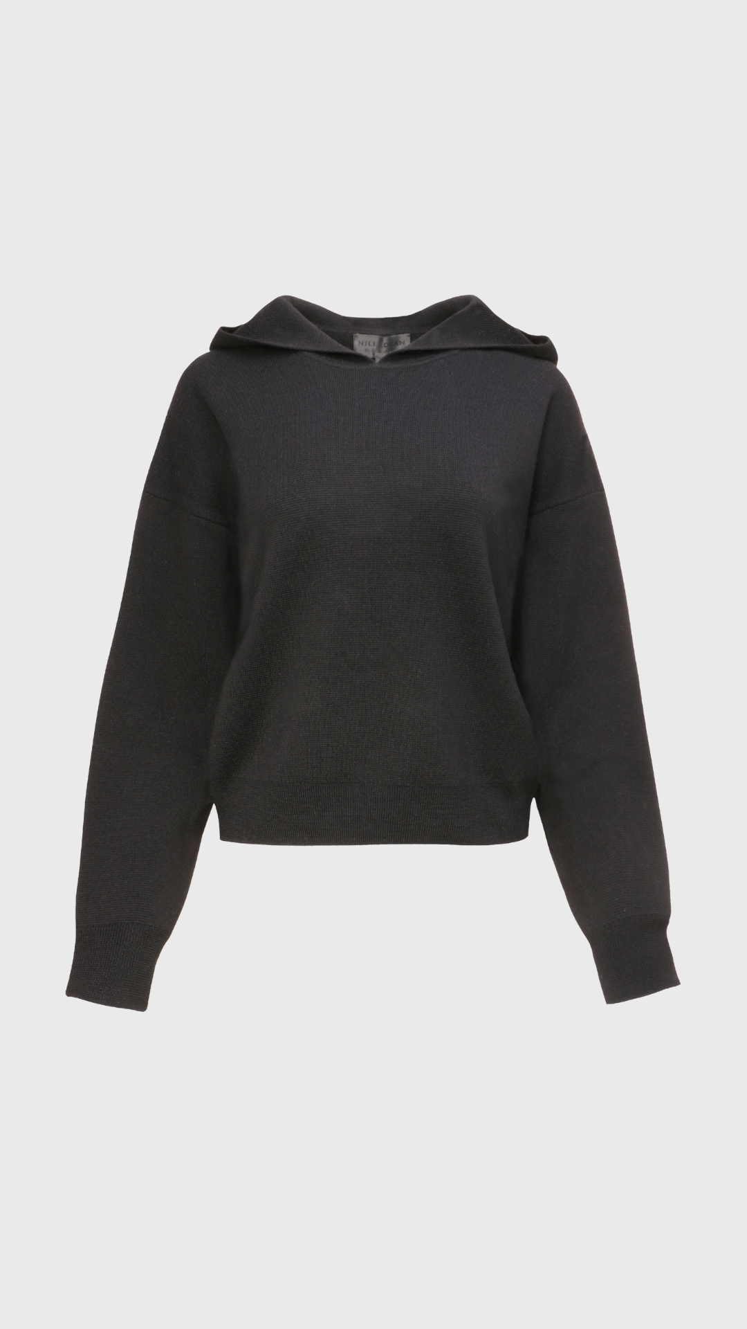 Nili Lotan Merrilee Hoodie in Black