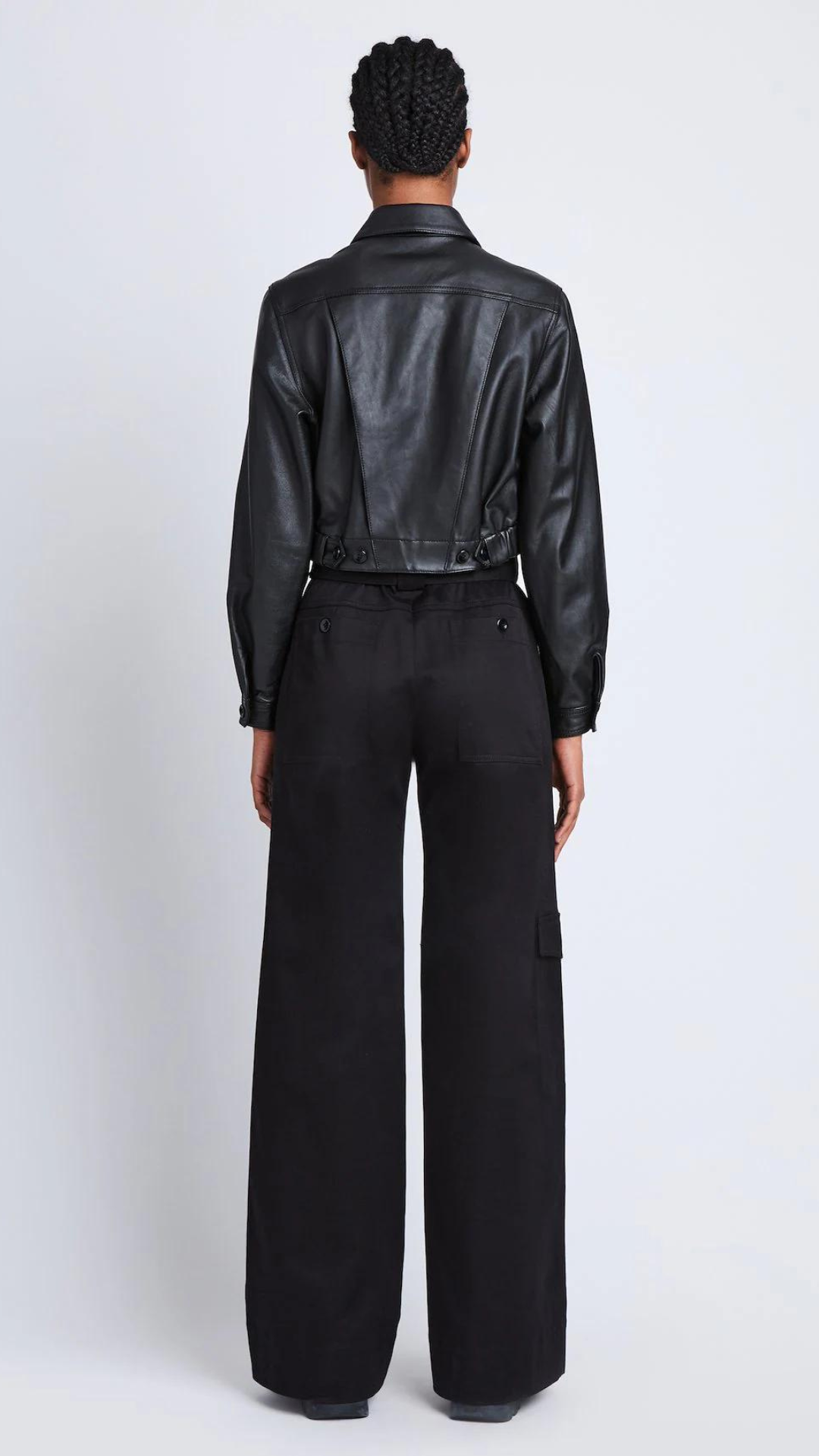 PSWL Cropped Leather Jacket