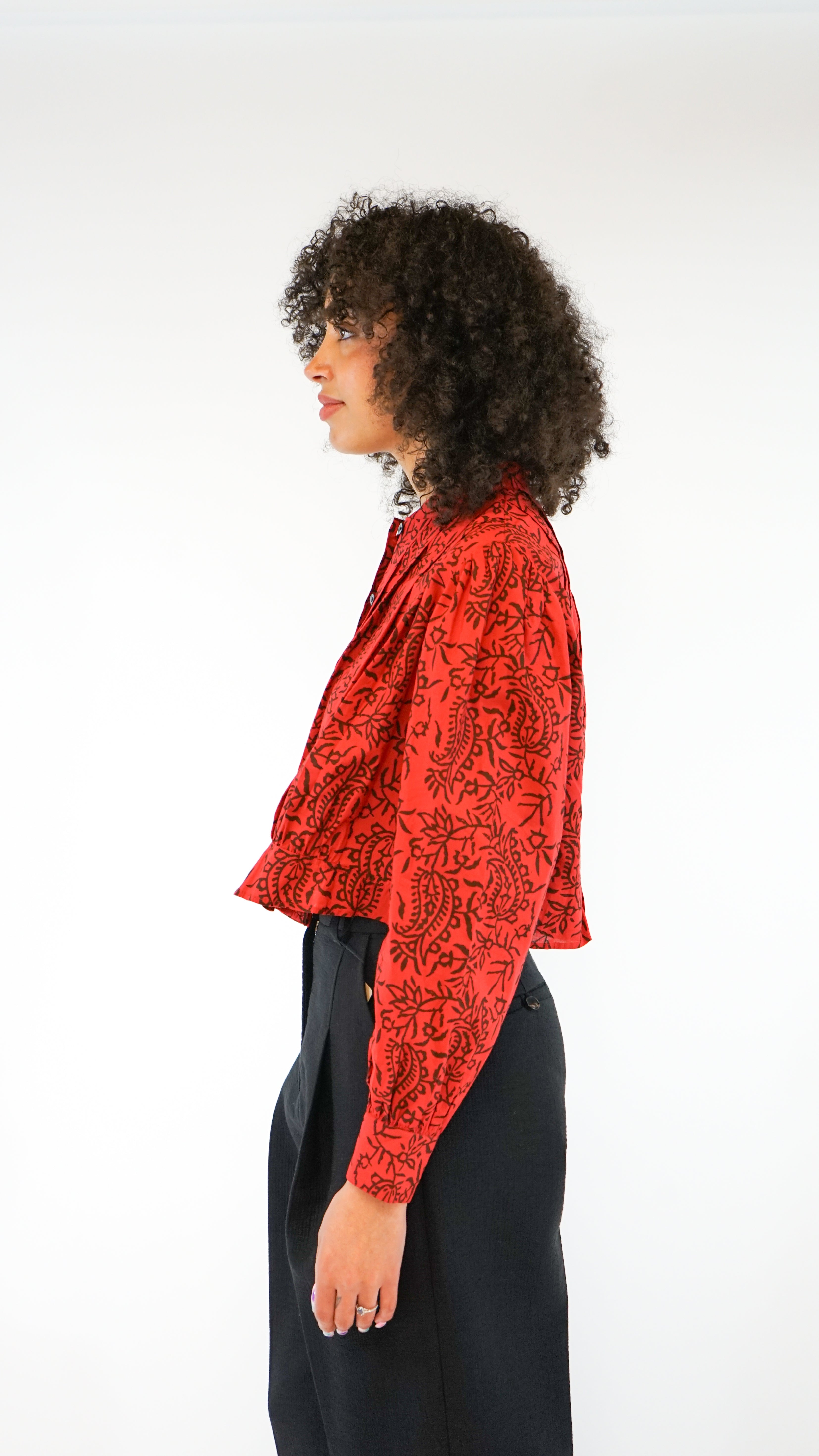 Alix of Bohemia Ryland Paisley Spice Shirt