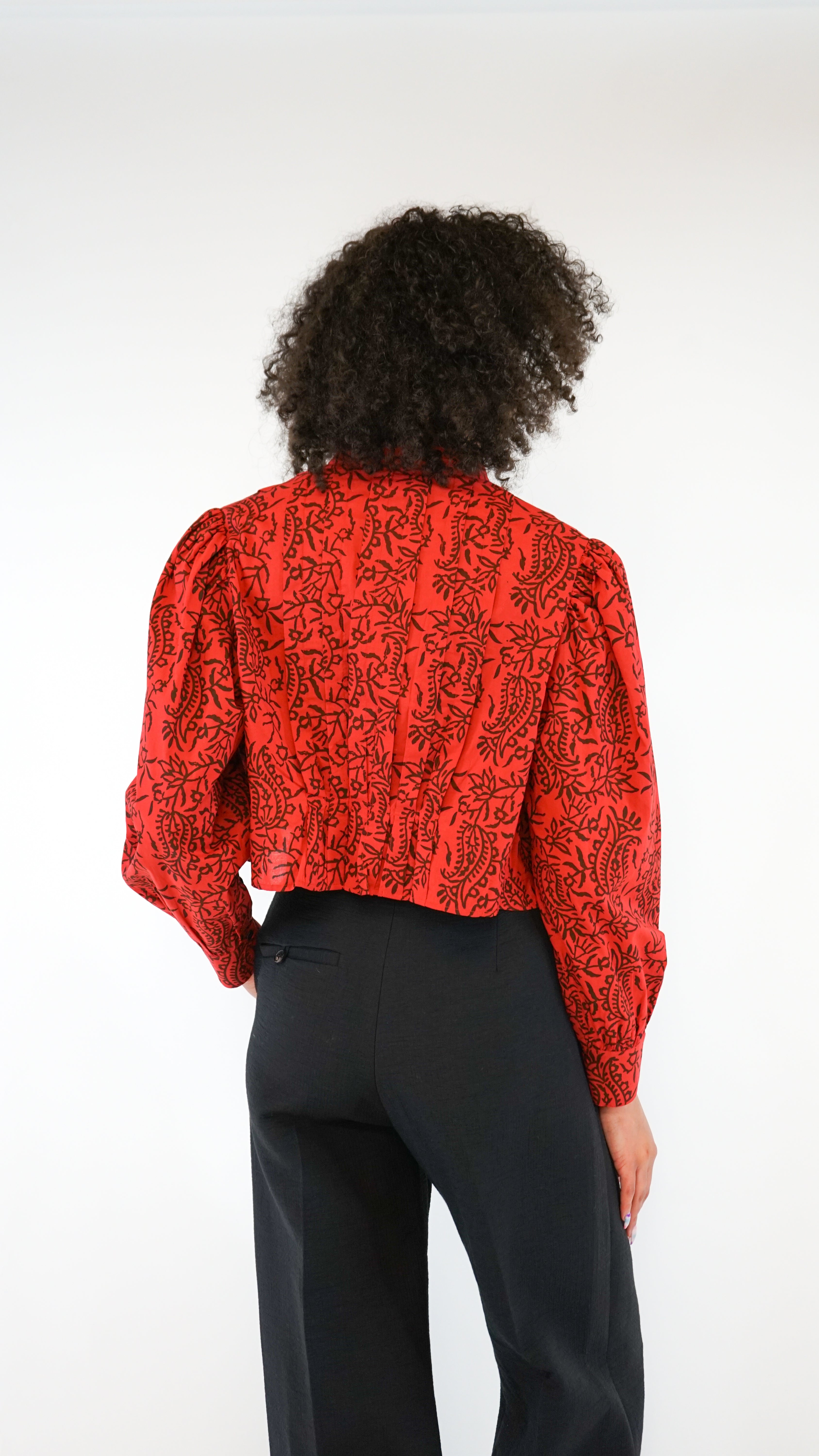 Alix of Bohemia Ryland Paisley Spice Shirt