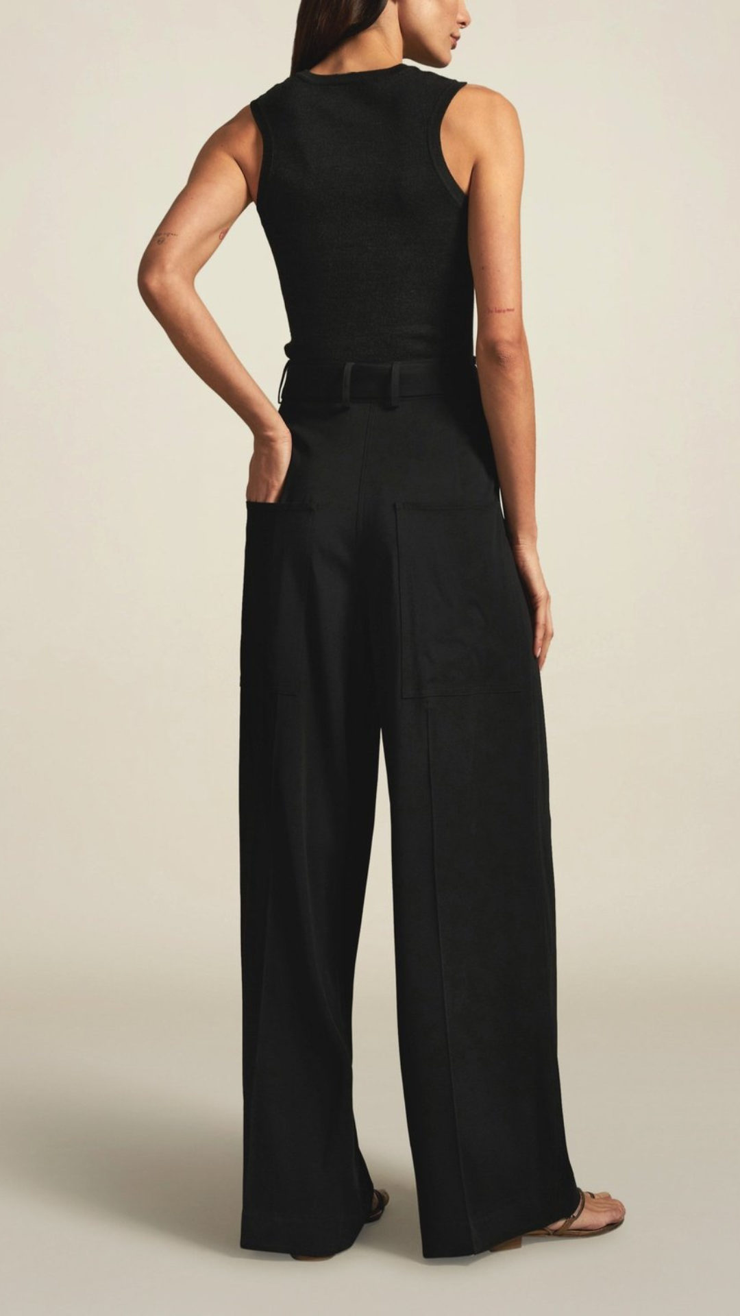 Kallmeyer Deep Pocket Wide Leg Trouser