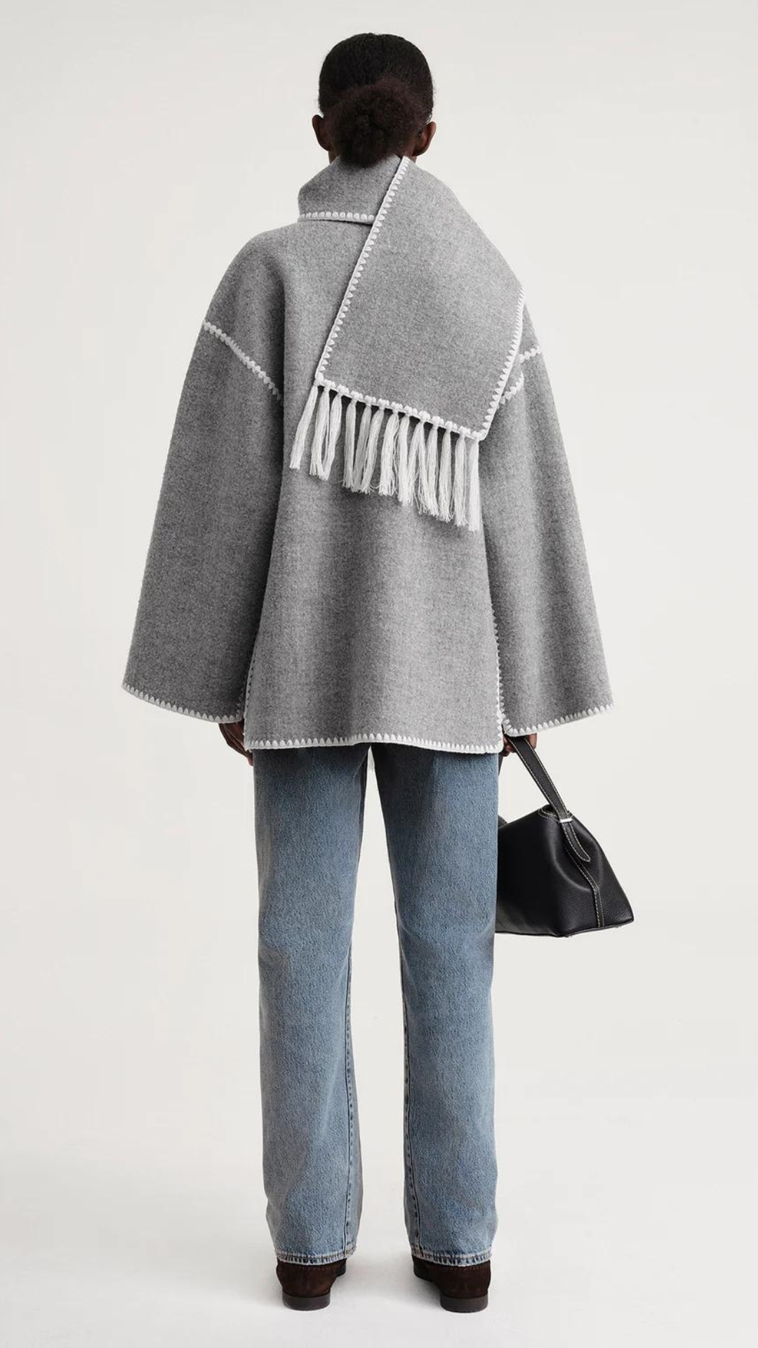 Toteme Embroidered Scarf Jacket