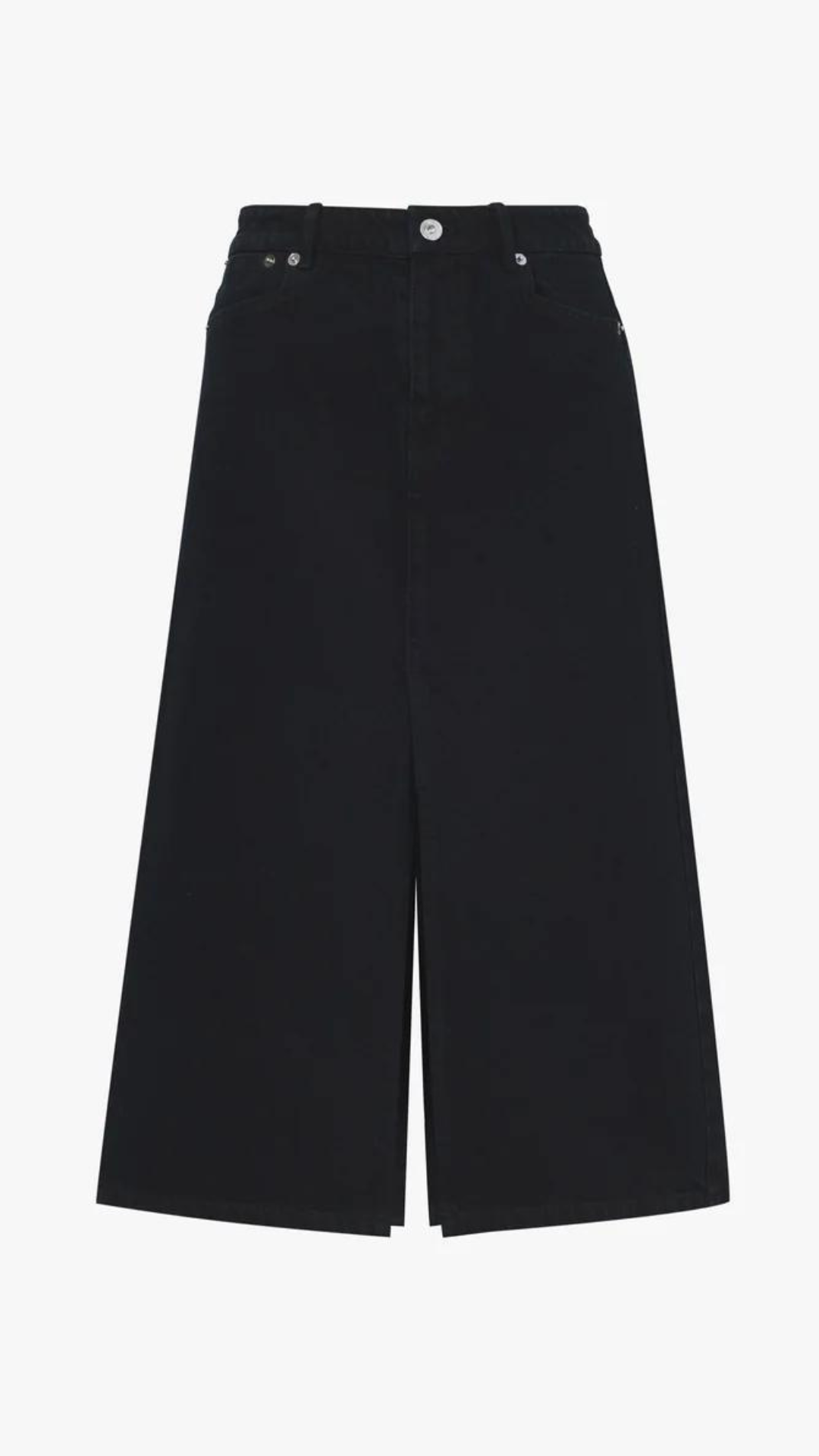 Proenza Schouler White Label Denim Midi Skirt