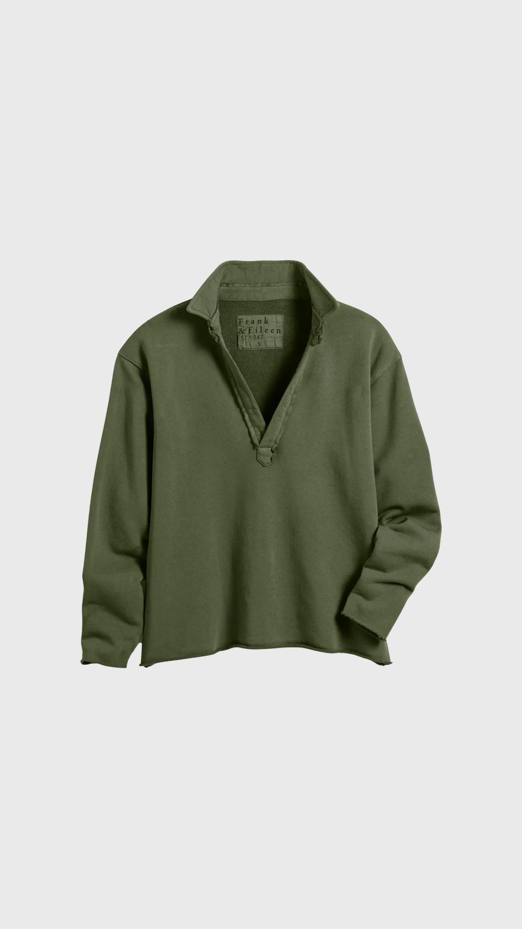 Frank & Eileen Patrick Popover Henley in Caper